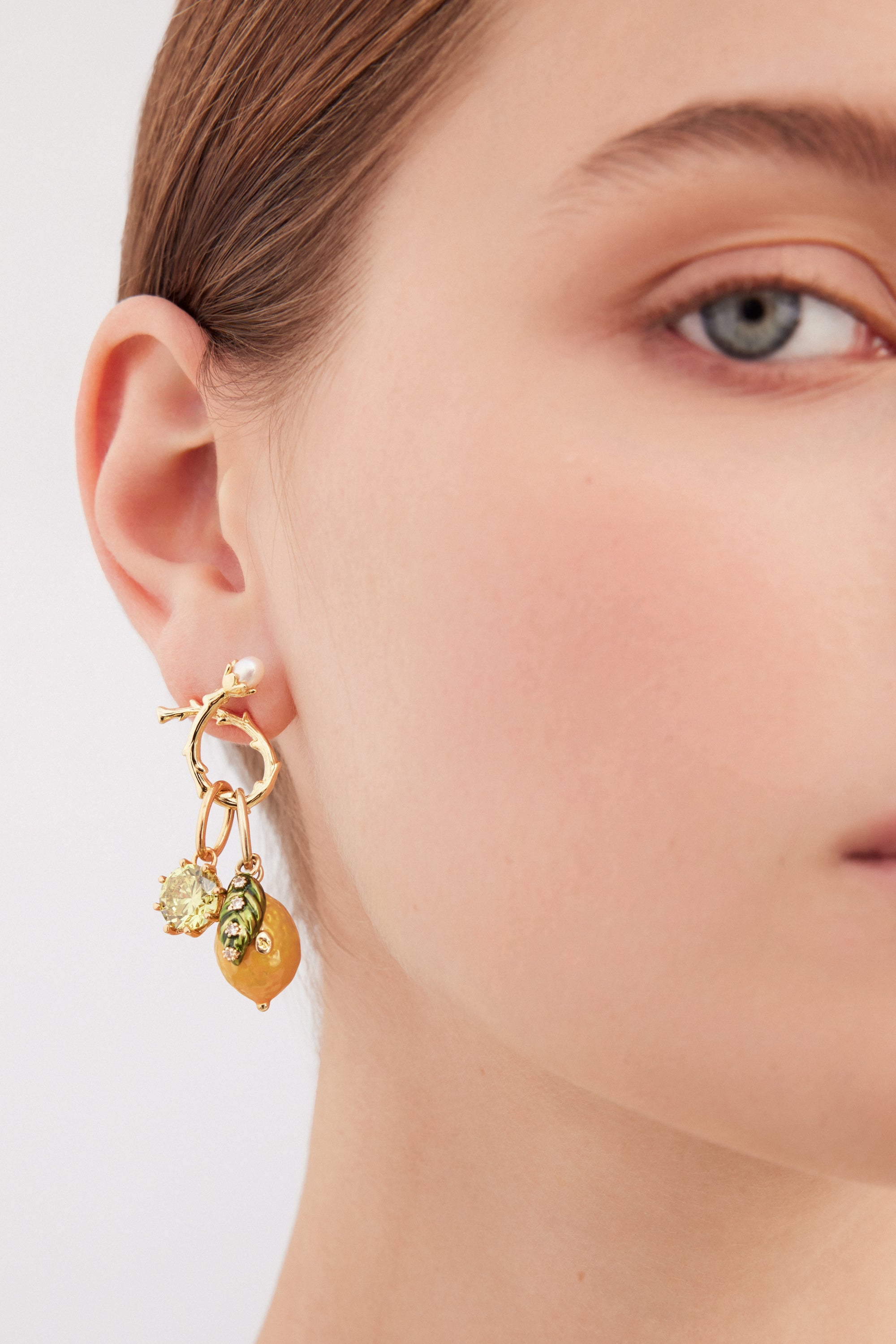 Pendentif Citron, Joie et Vitalité