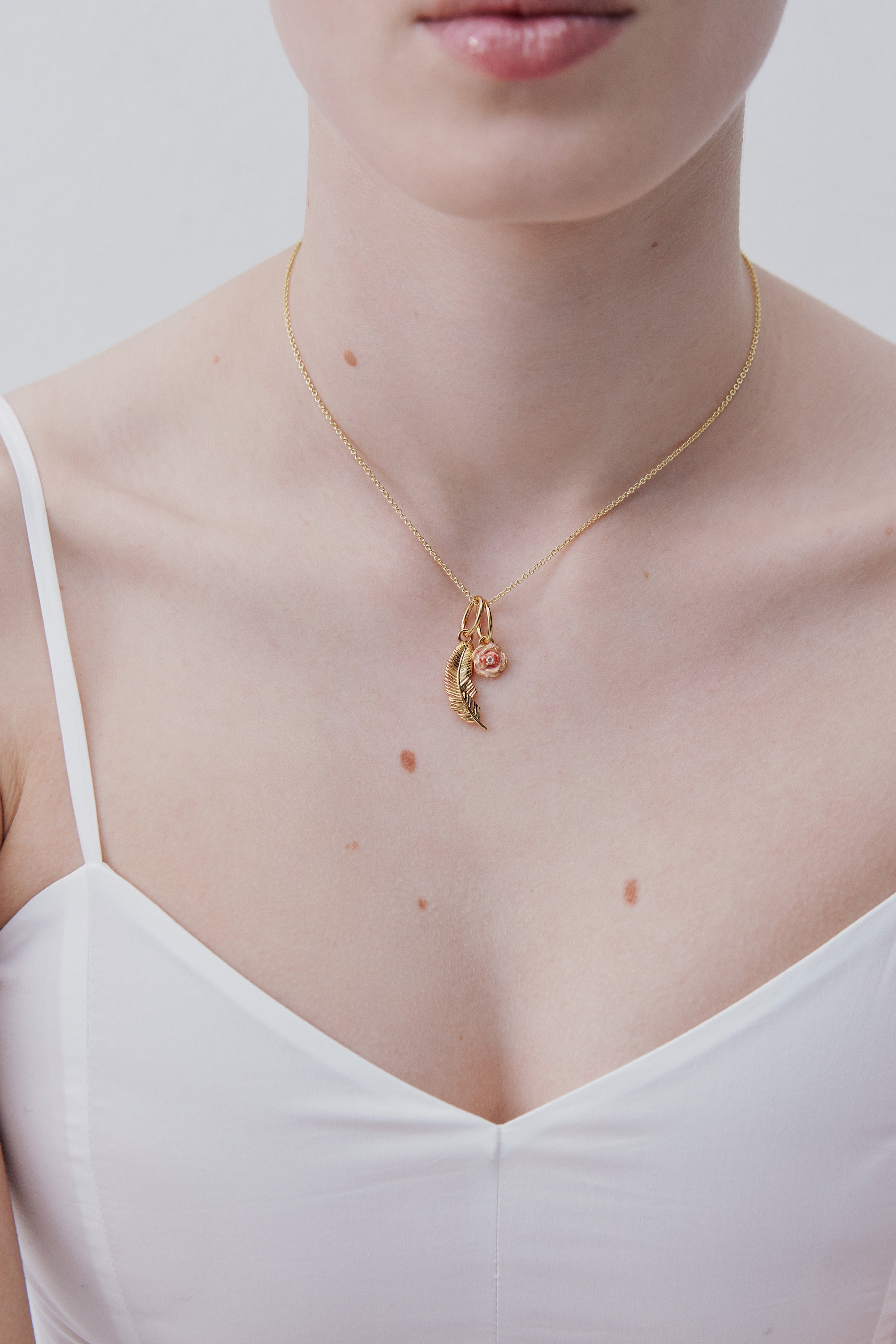 Rose Pendant, Passion and Devotion - November