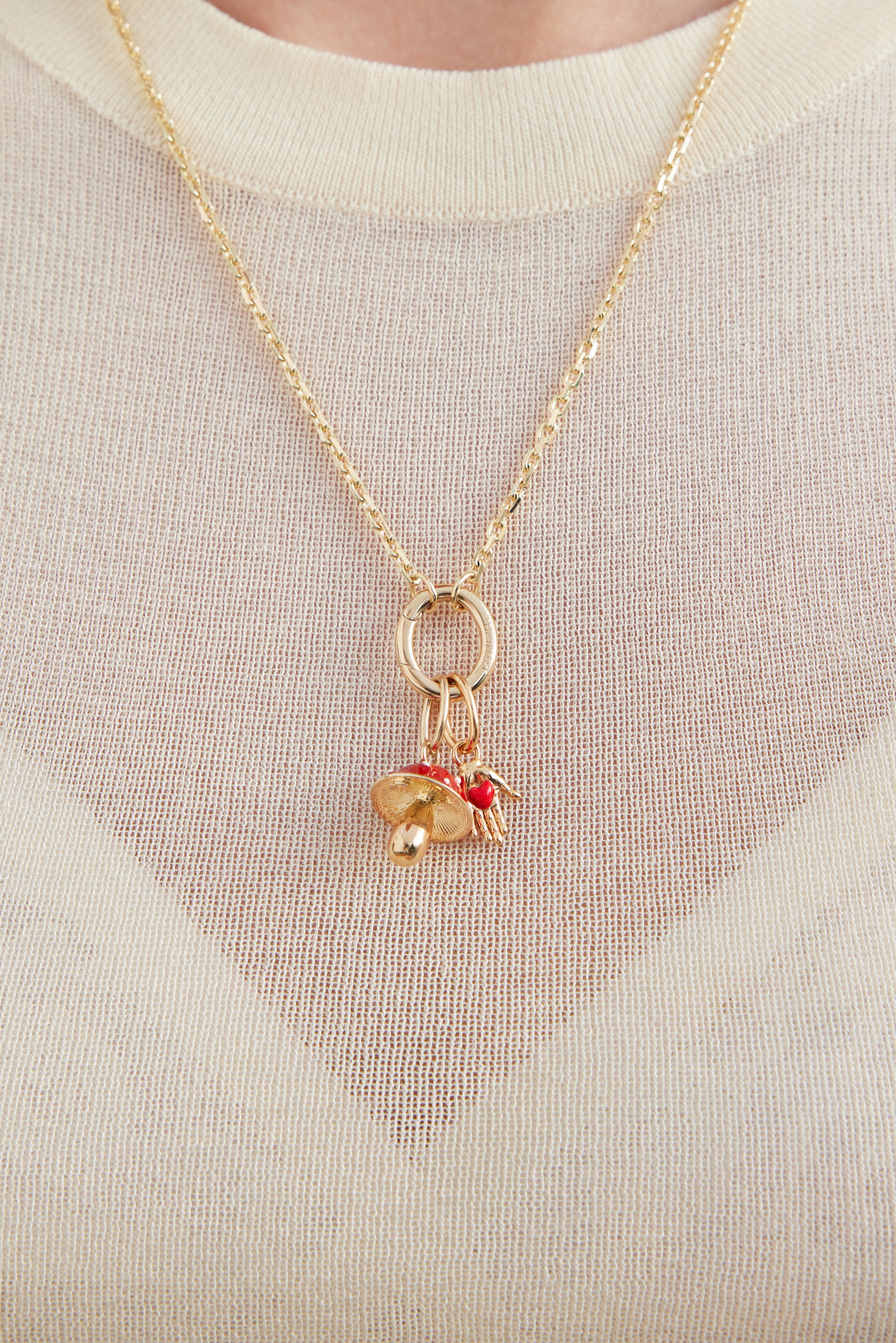 Pendentif Main sur le Coeur, Altruisme et Sincérité