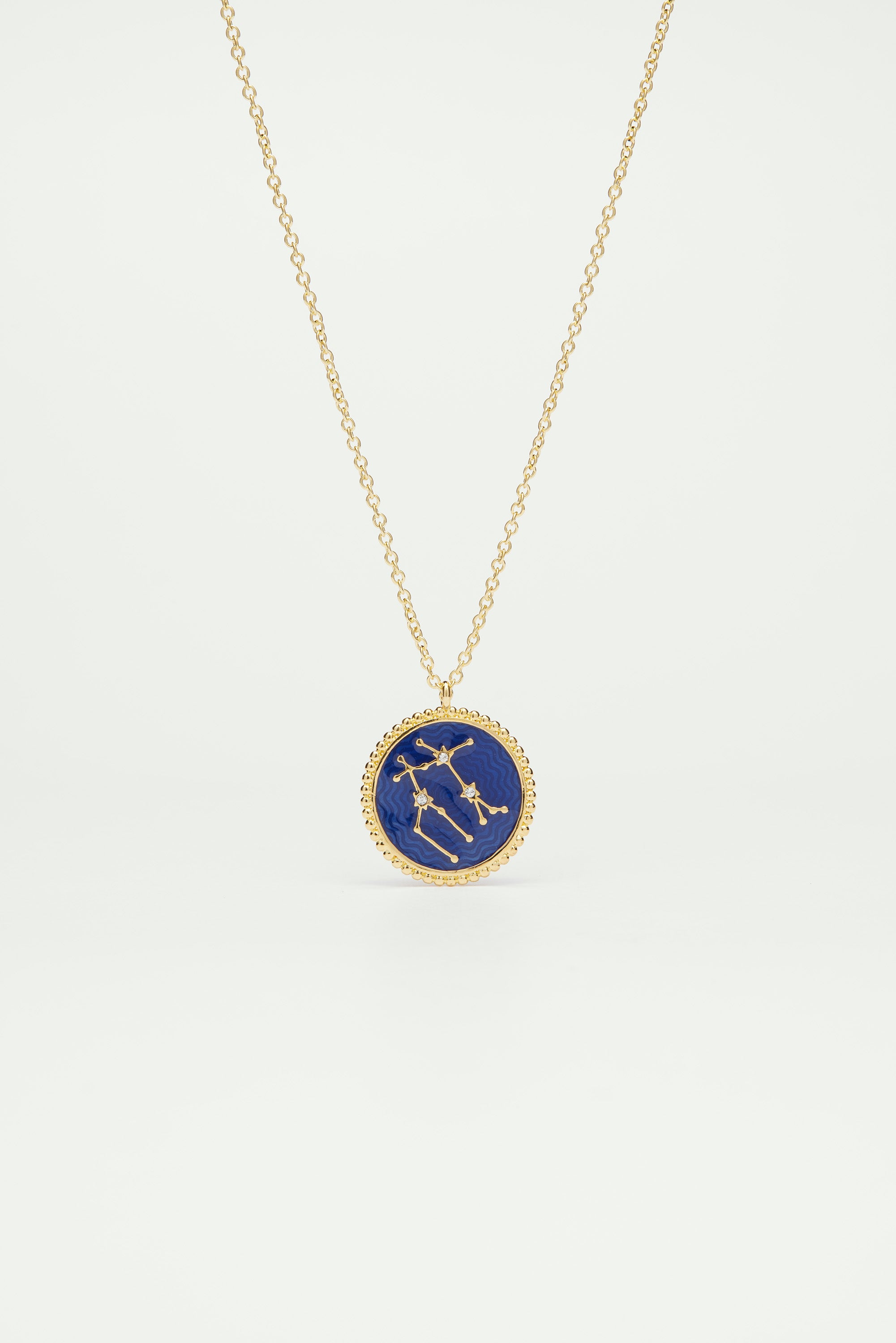 Collar Colgante Signo del Zodiaco Géminis