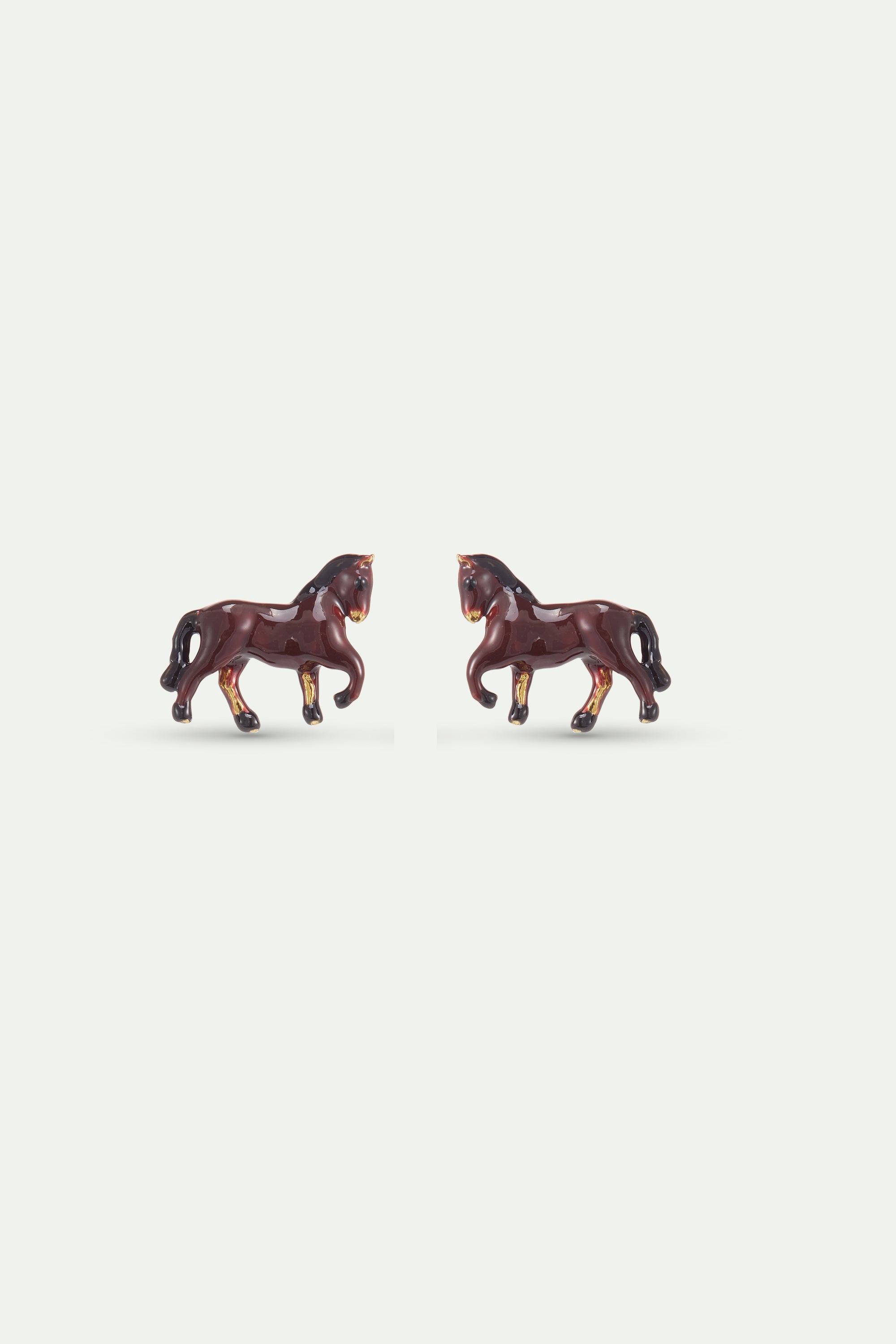 Boucles d'oreilles cheval