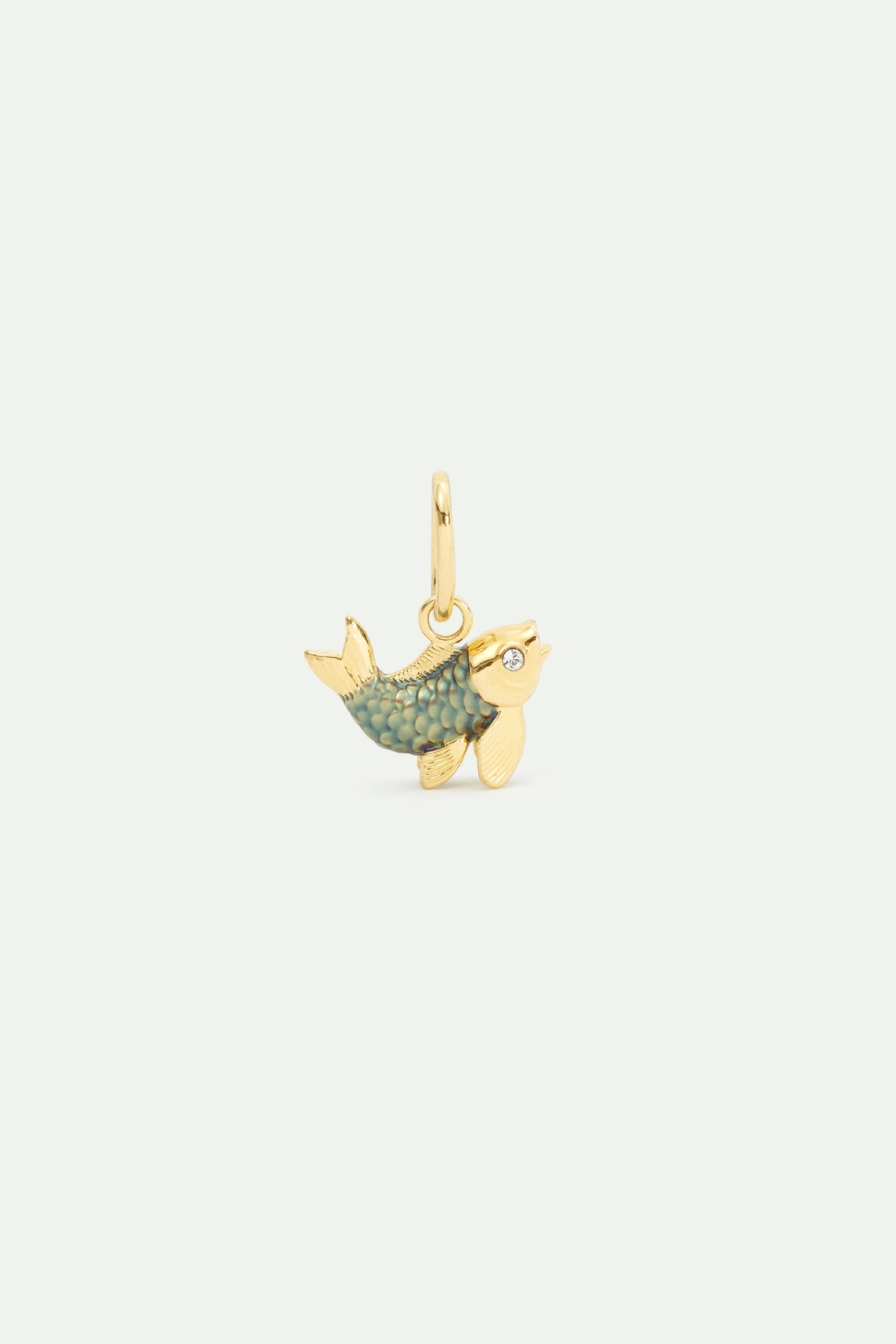 Pendentif Charme Poisson En Or 333/8kt - Unisexe, Allemagne, Neuf Avec étiquettes
