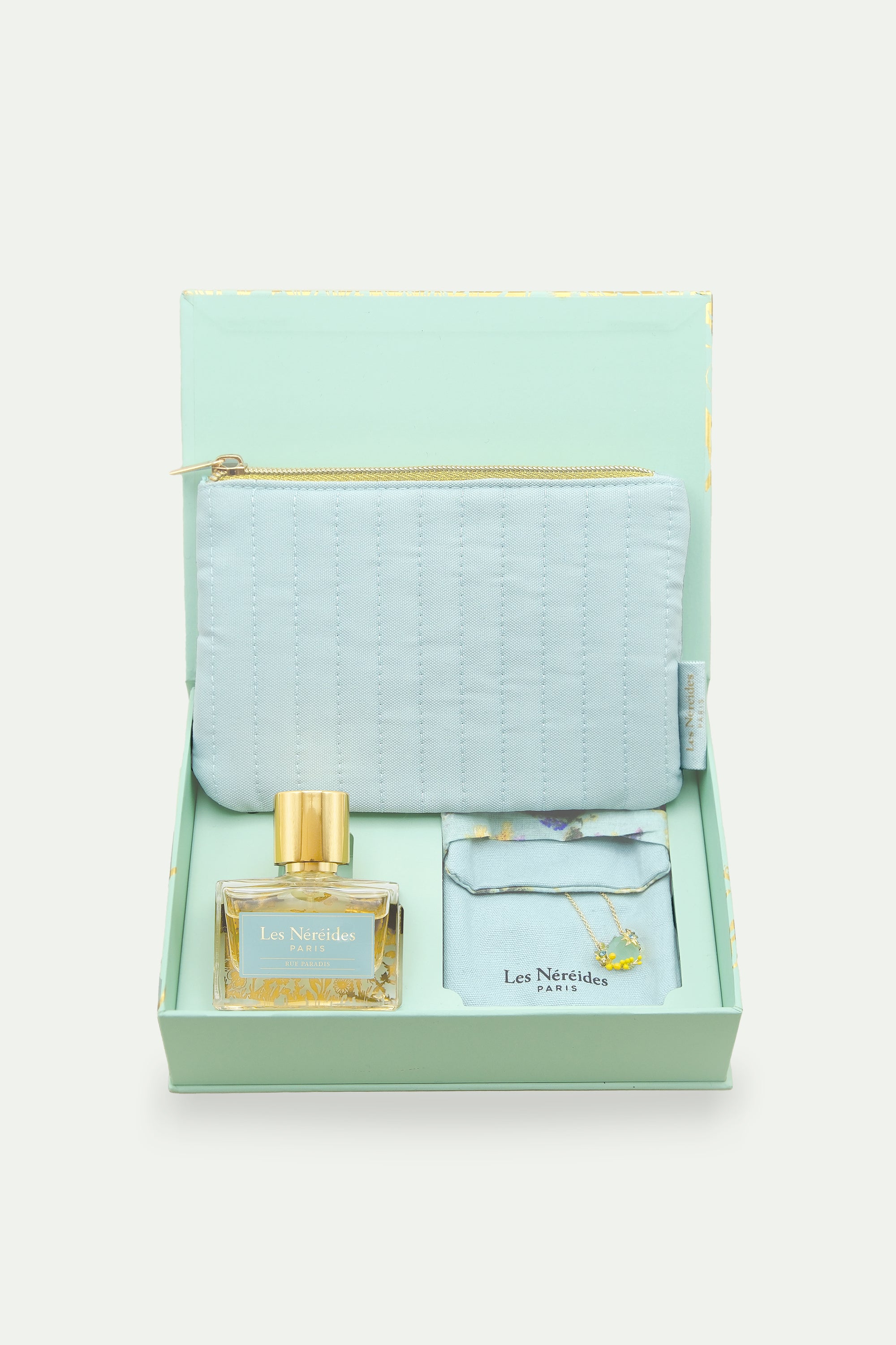 Discovery box Rue Paradis fragance 30ml + mimosa and star anis bracelet