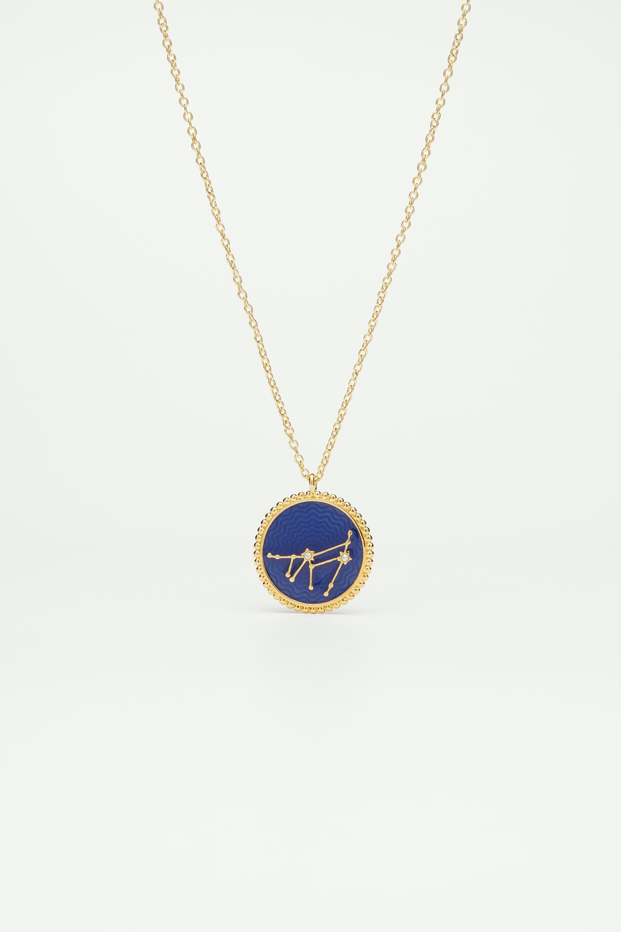 Pendant Necklace Capricornus Zodiac Sign