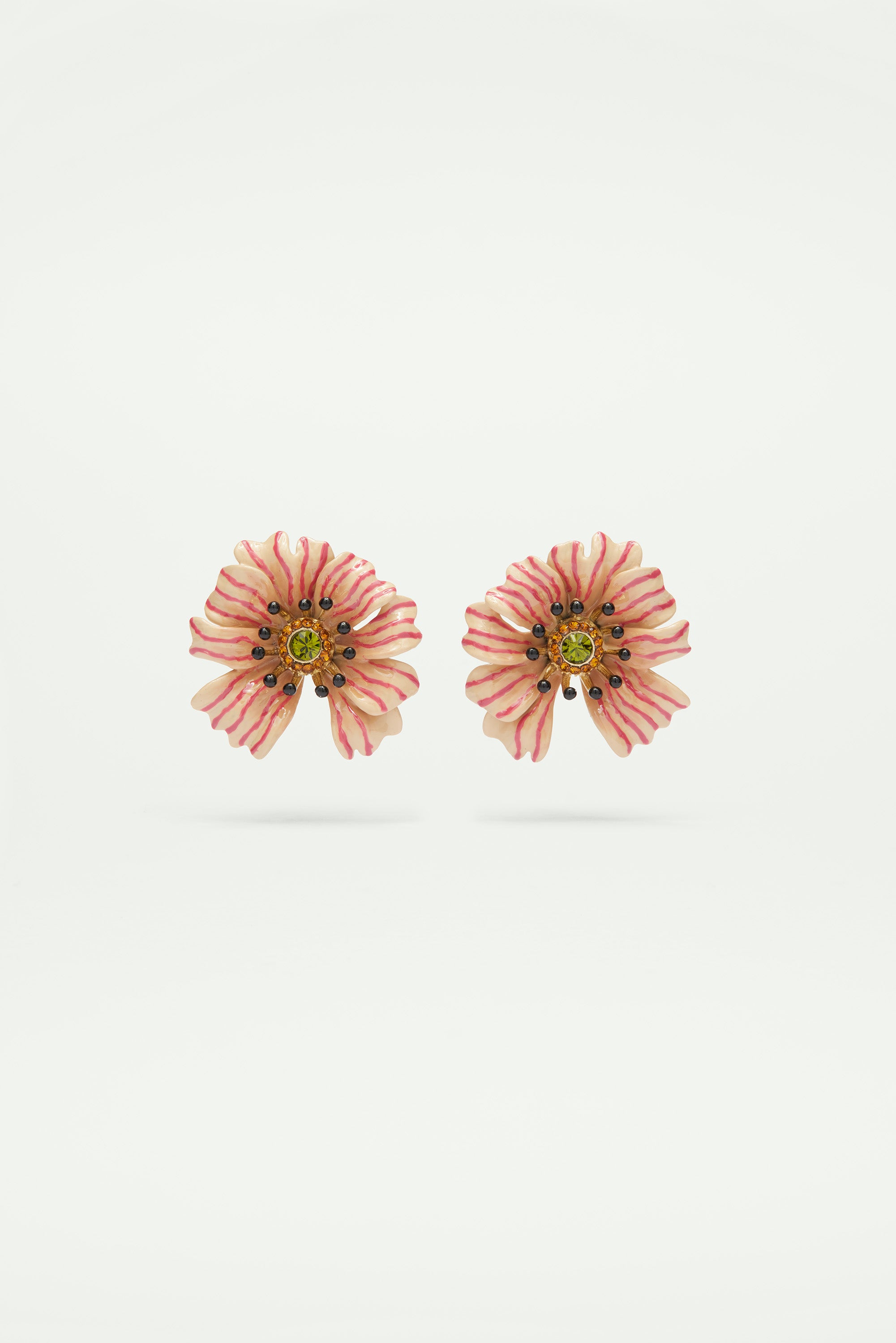 Boucles d'oreilles fleur cosmos