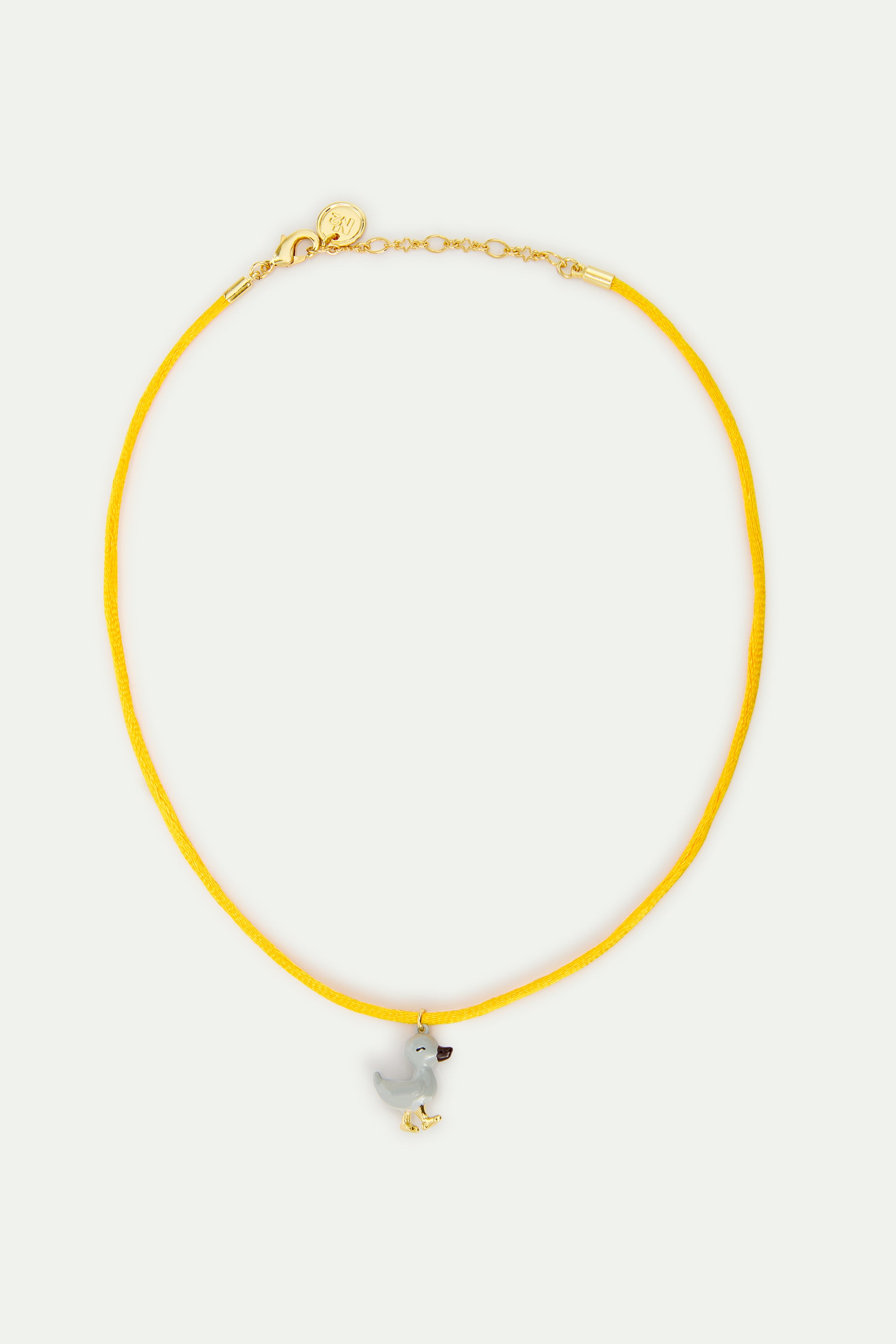 Collier pendentif jaune Petit Canard