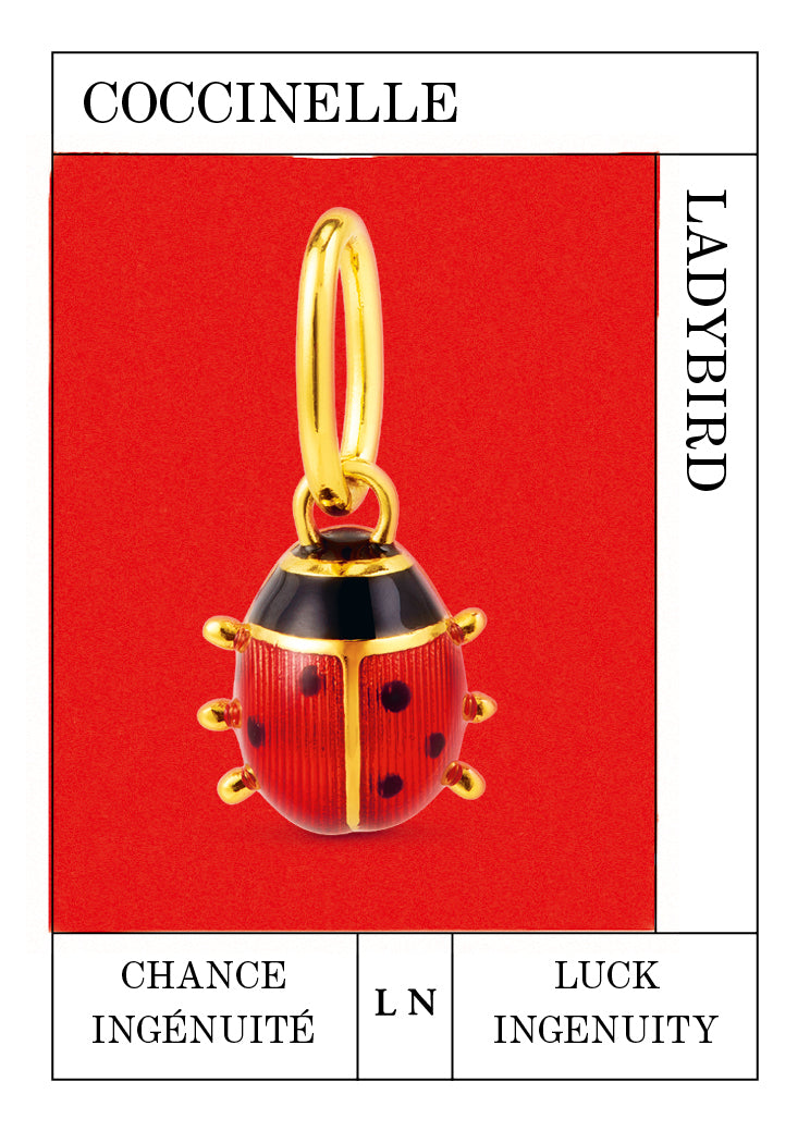 Pendentif Coccinelle, Chance et Ingénuité