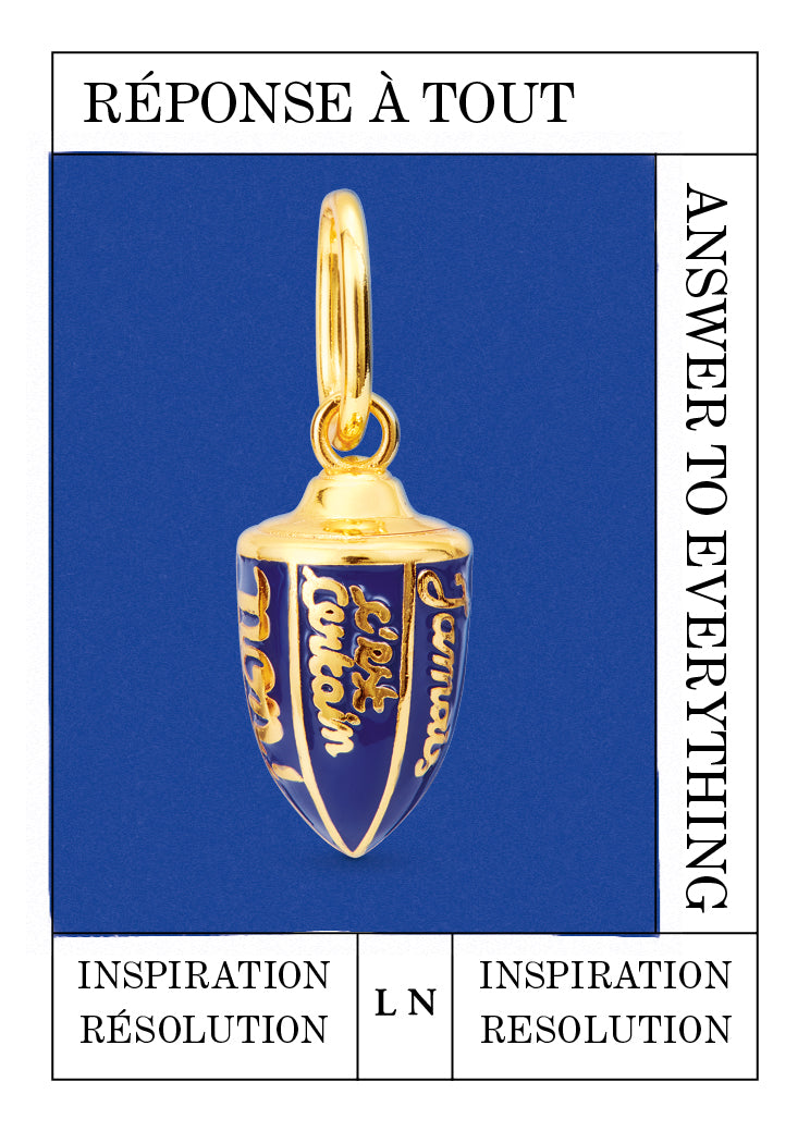 Pendentif Réponse à tout, Inspiration et Résolution