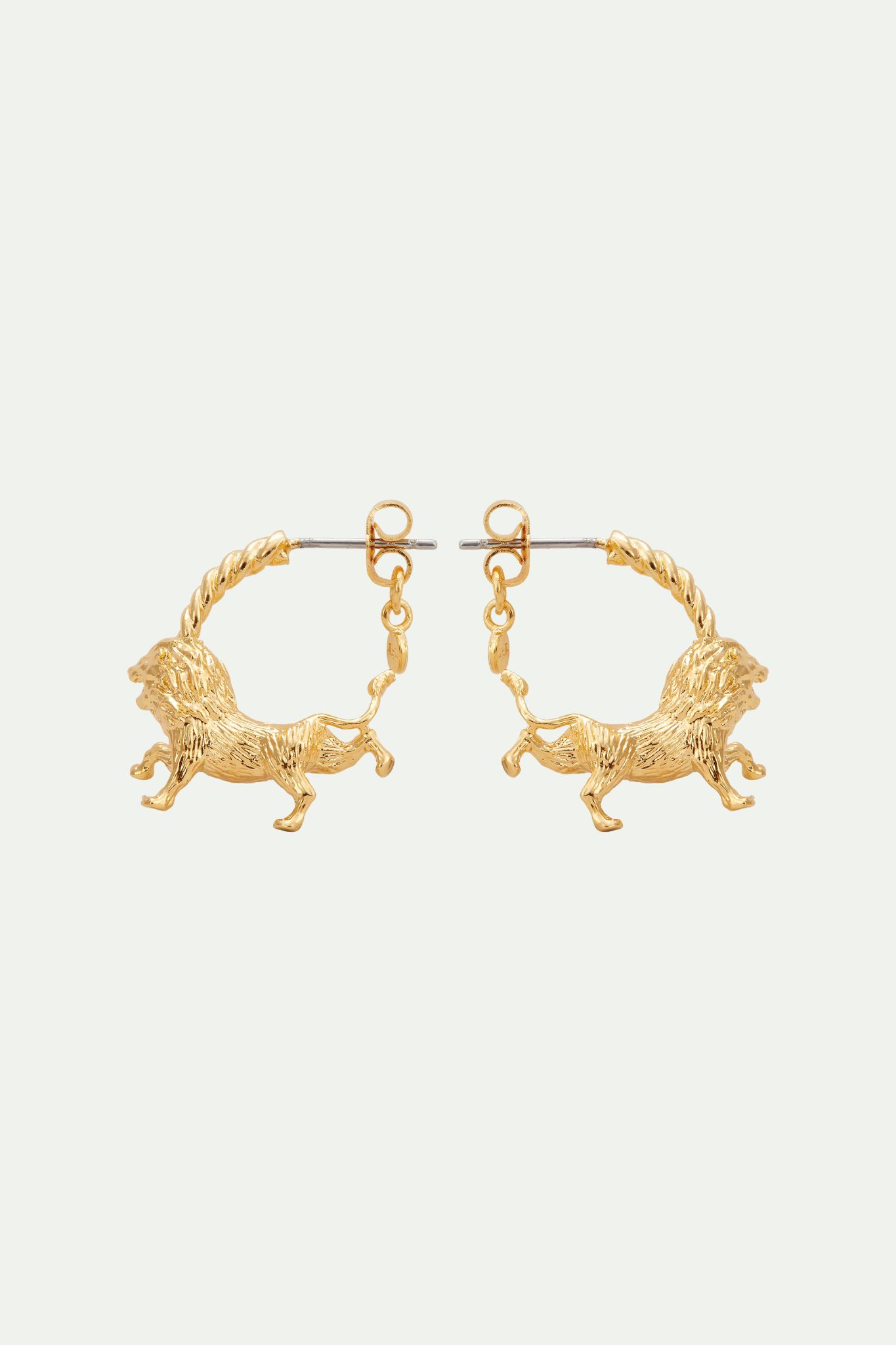 Pendientes criollas signo del zodiaco Leo