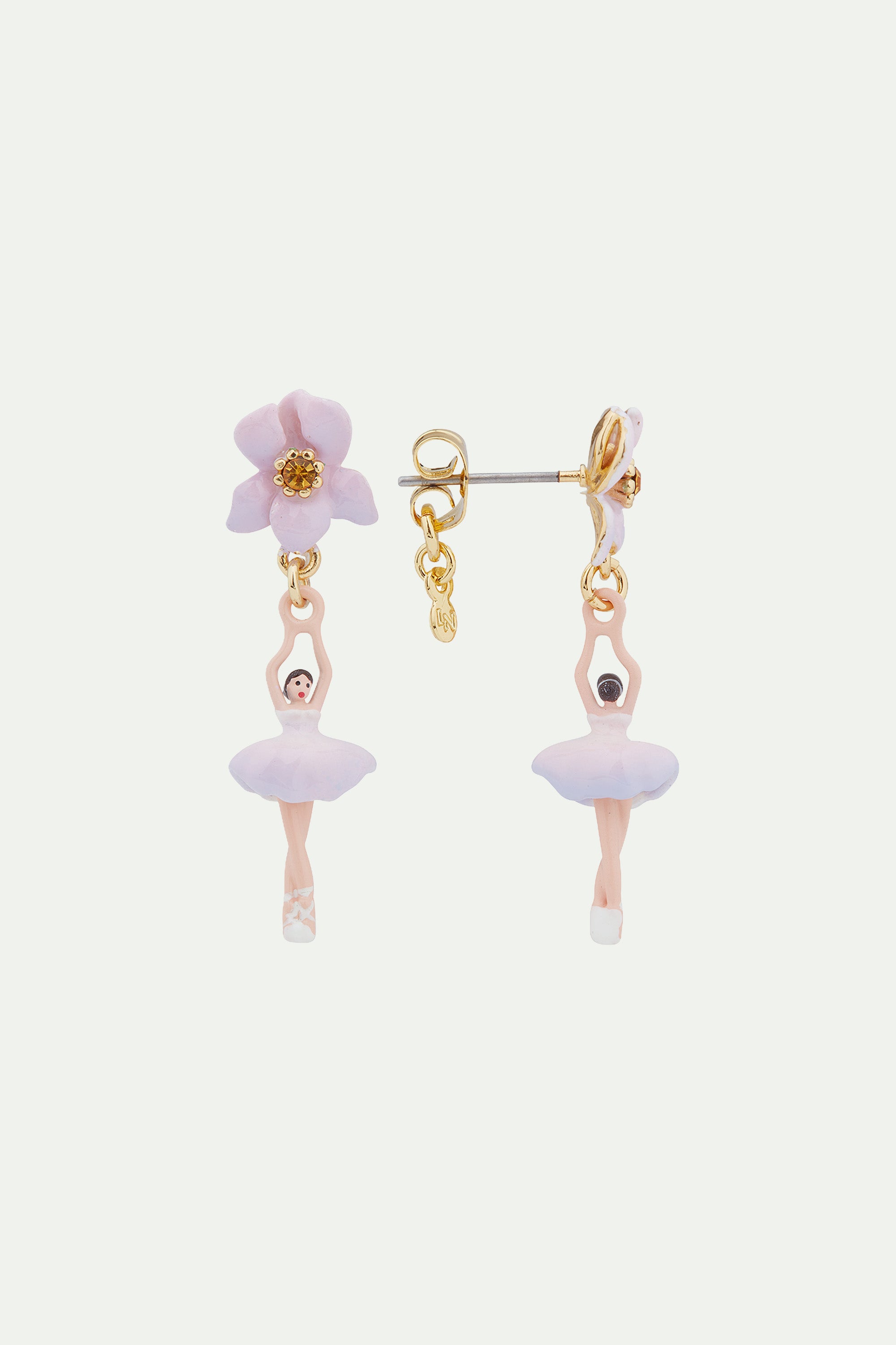 Boucles d'oreilles mini ballerine Iris