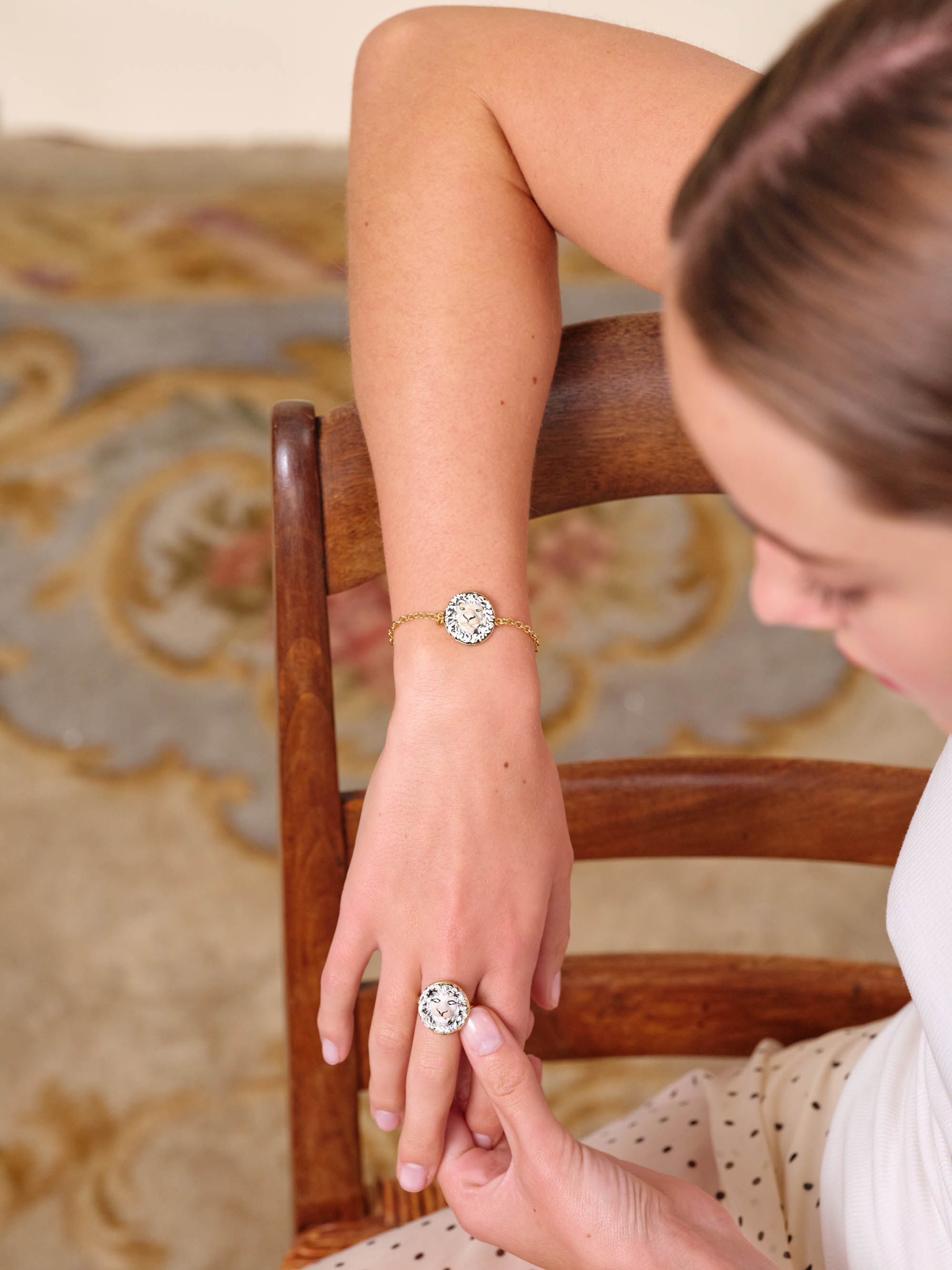 Lion of Saint Mark fine bracelet