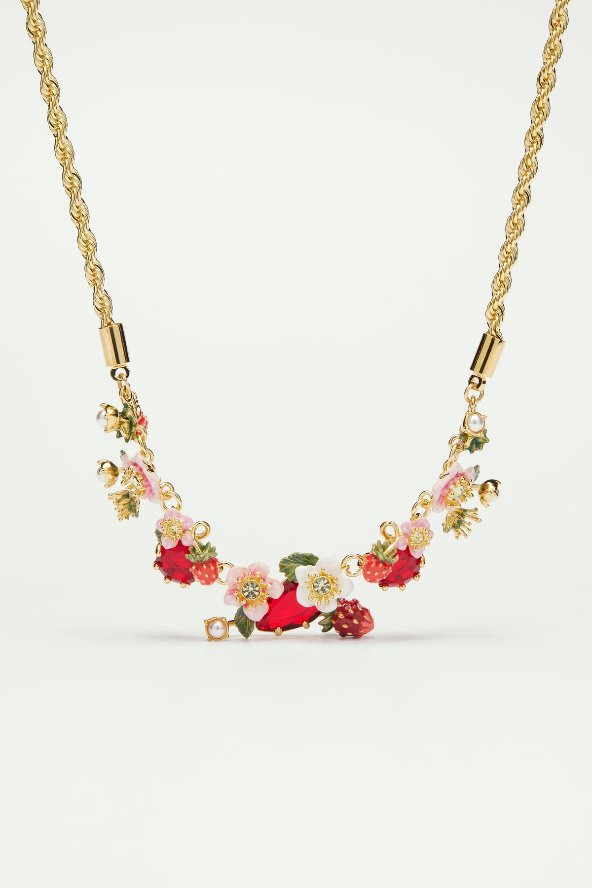 Spring burst statement necklace