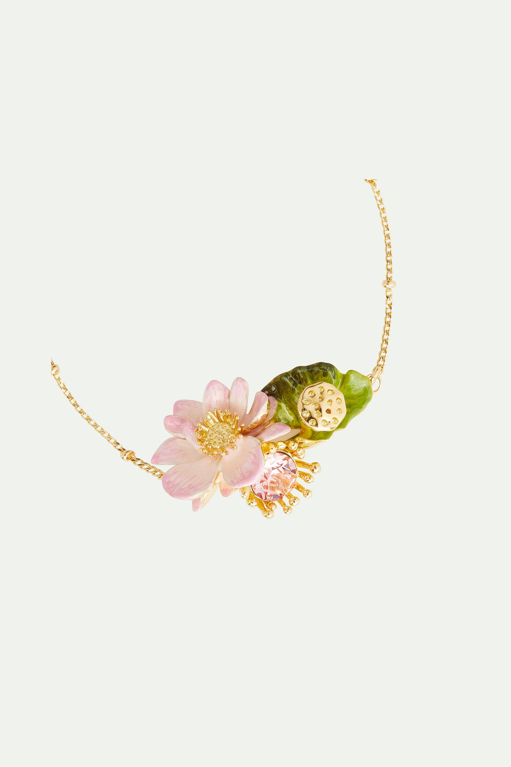 Bracelet Fin Fleur de Lotus