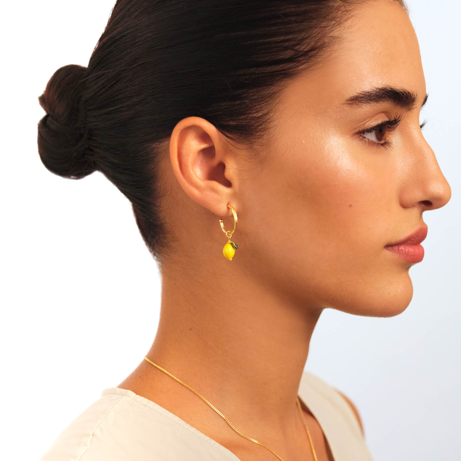 Criollas bolitas limón y flor blanca de limonero