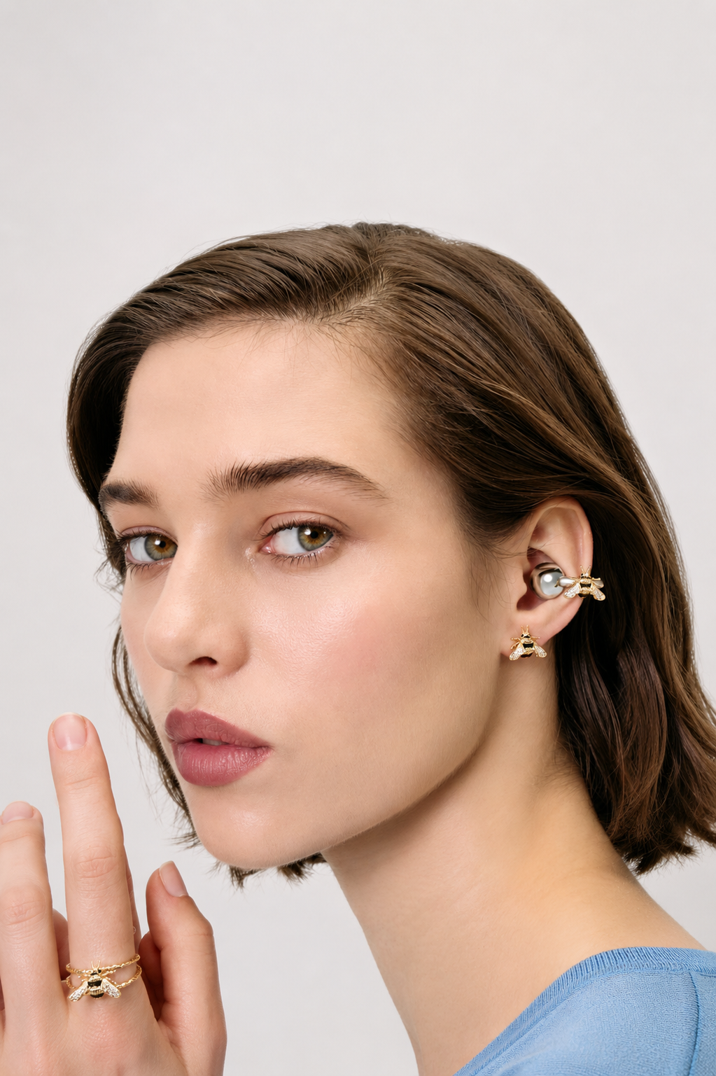 Bijoux Abeille pour écouteurs HUAWEI FreeClip 2 S