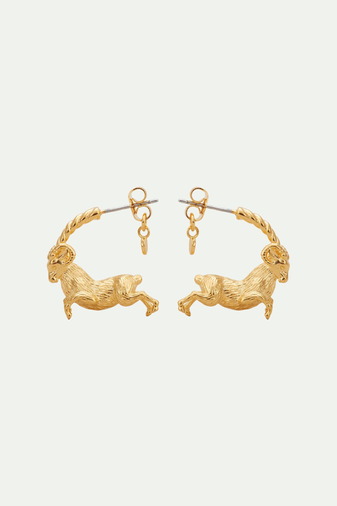 Pendientes criollas signo del zodiaco Aries