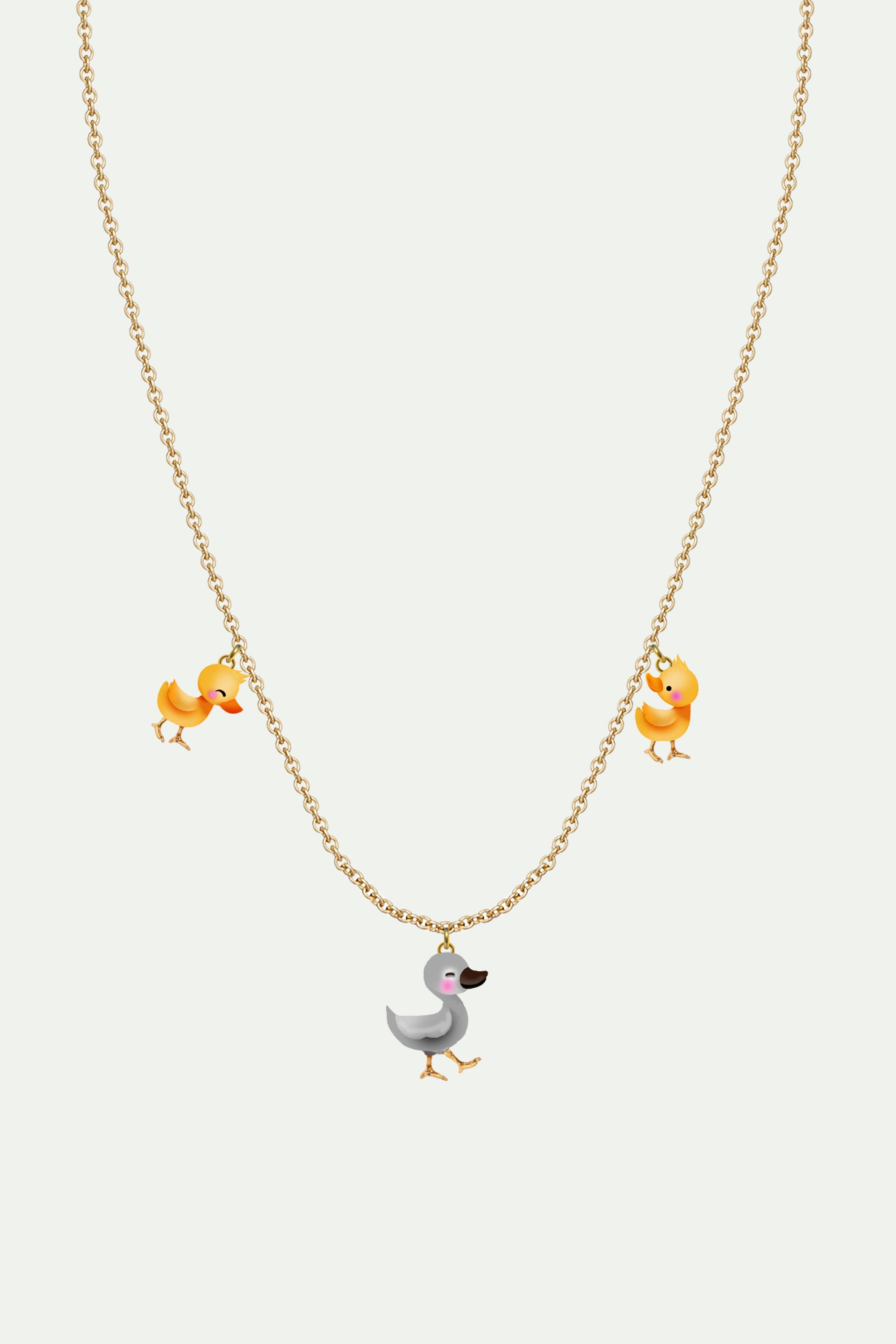 Collier Vilain Petit Canard et Canetons