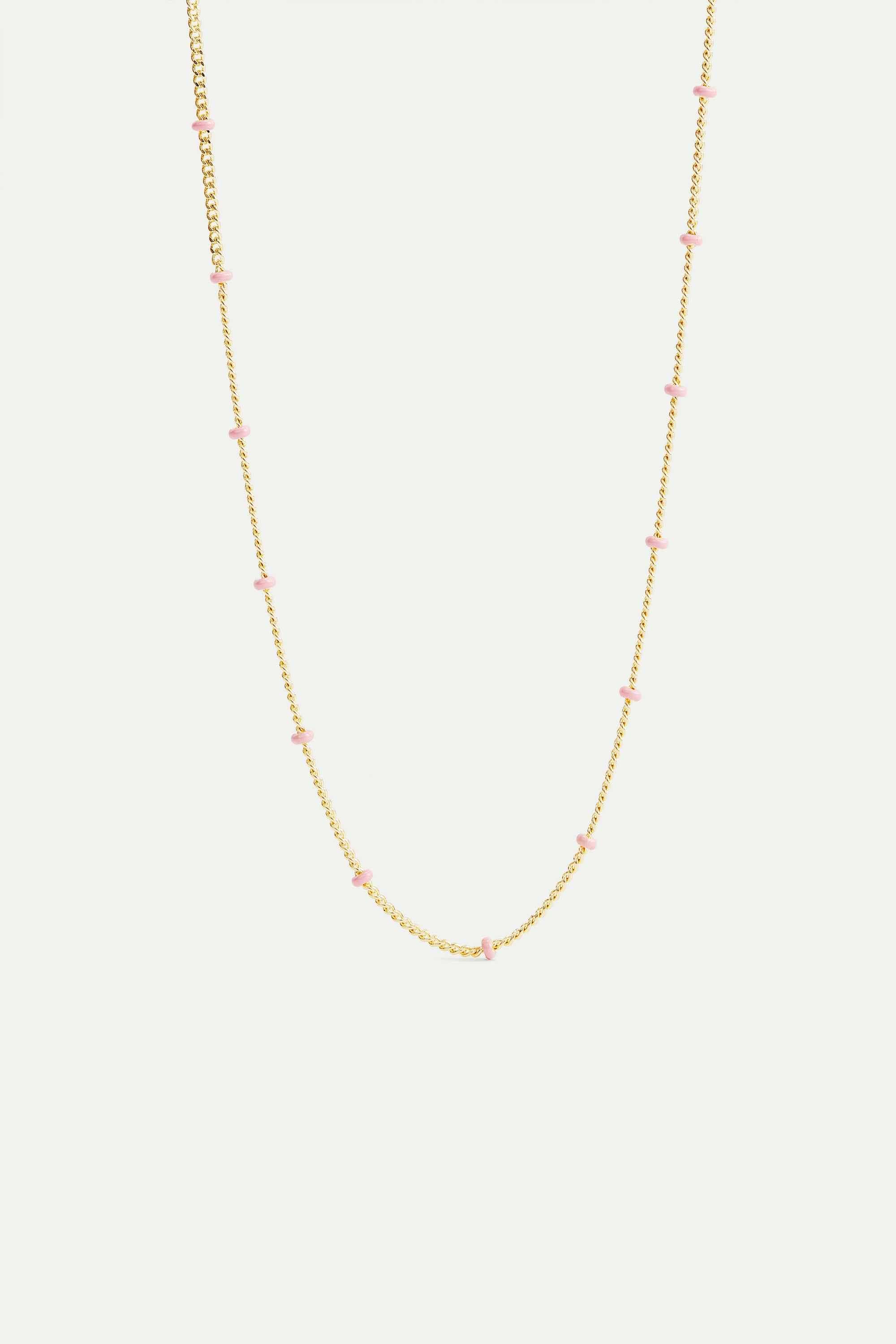 collier chaîne réglable en argent et pendentif zirconium marque SRD