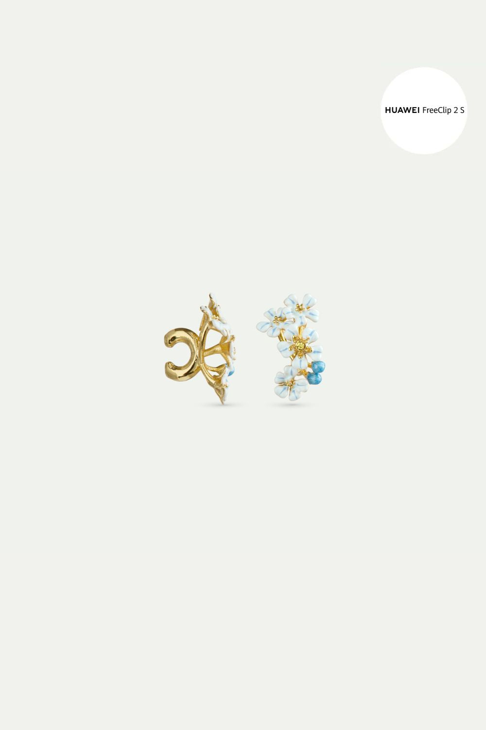Bijoux Myosotis pour écouteurs HUAWEI FreeClip 2 S