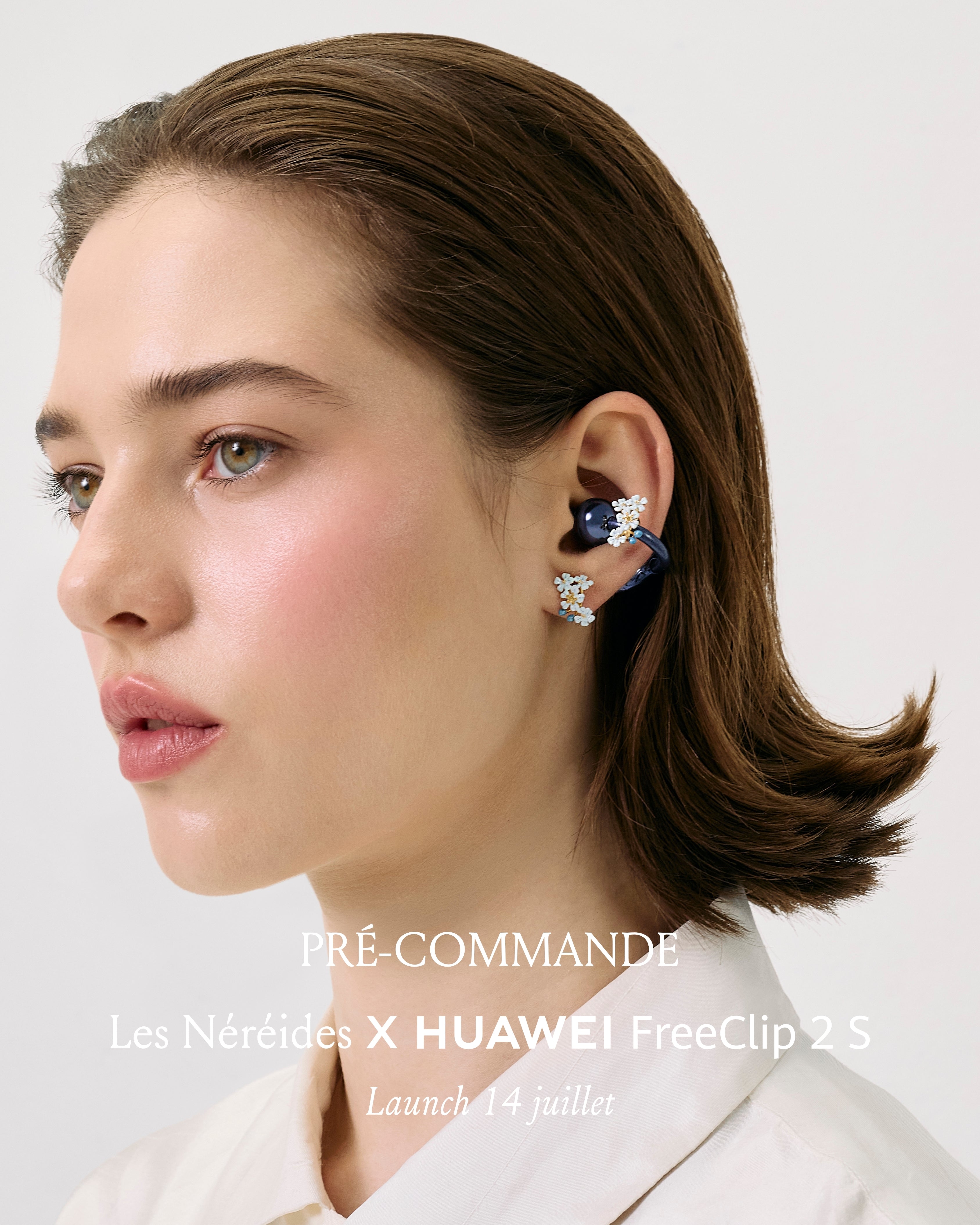 Les Néréides x Huawei FreeClip 2