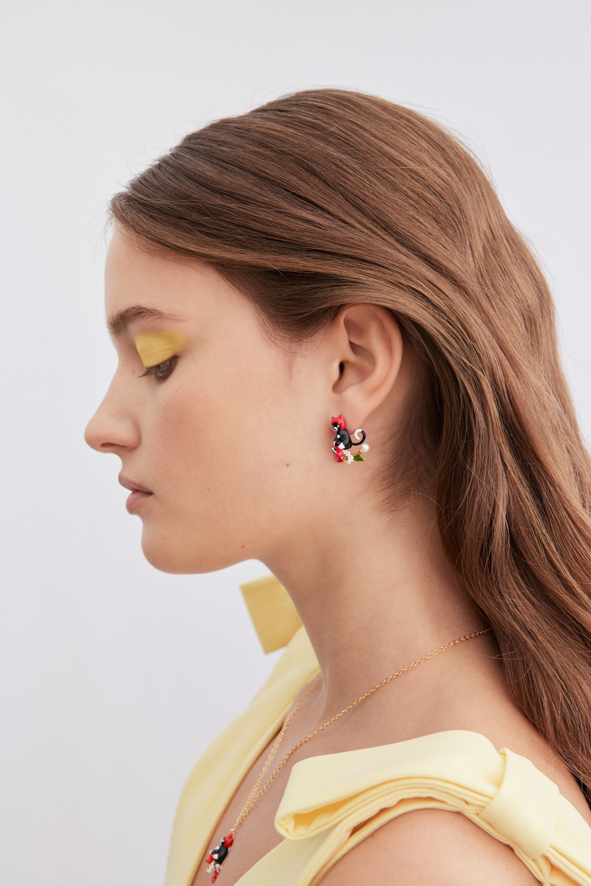 Boucles d’oreilles Chat Botté