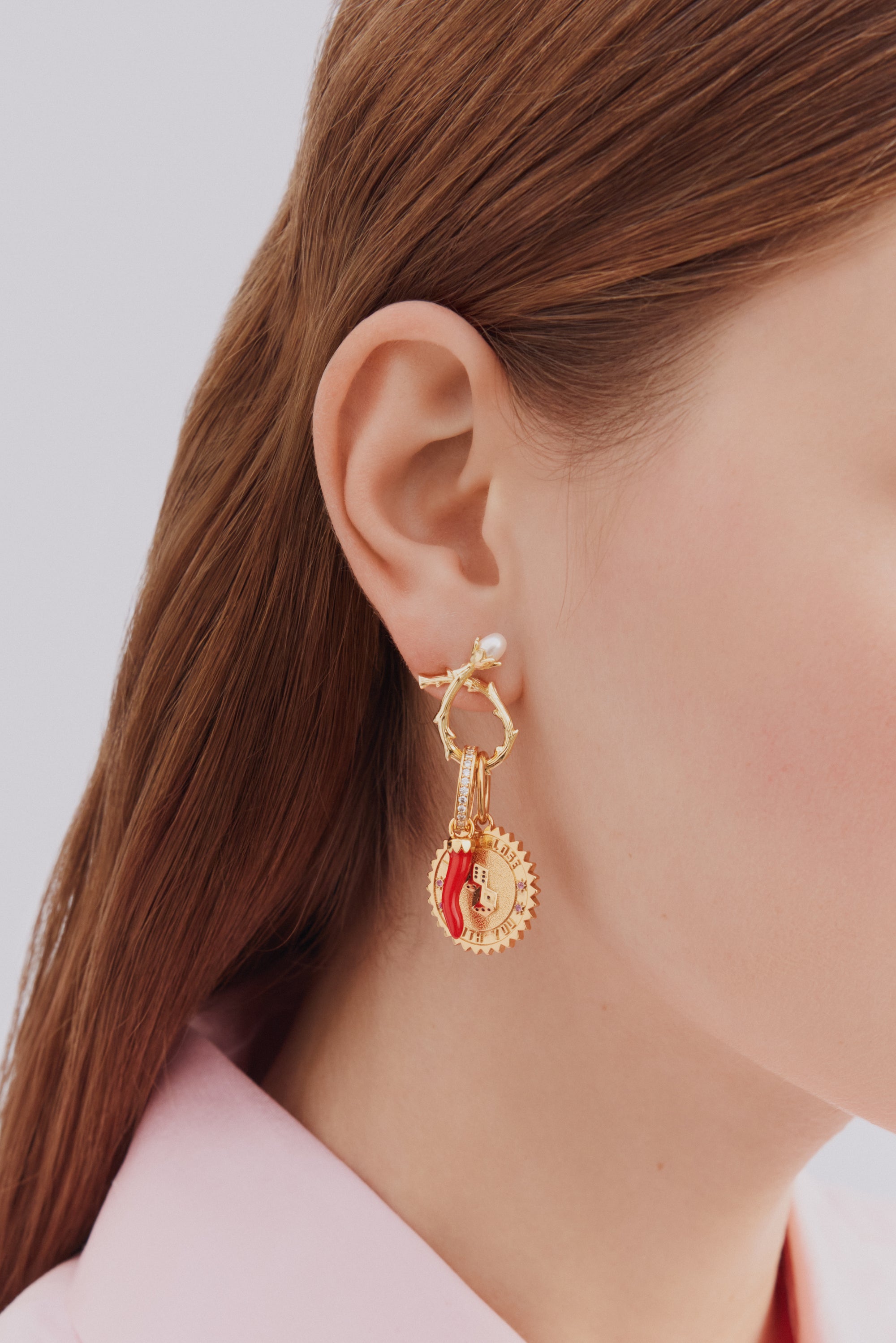 Pendentif Piment, Chance et Protection