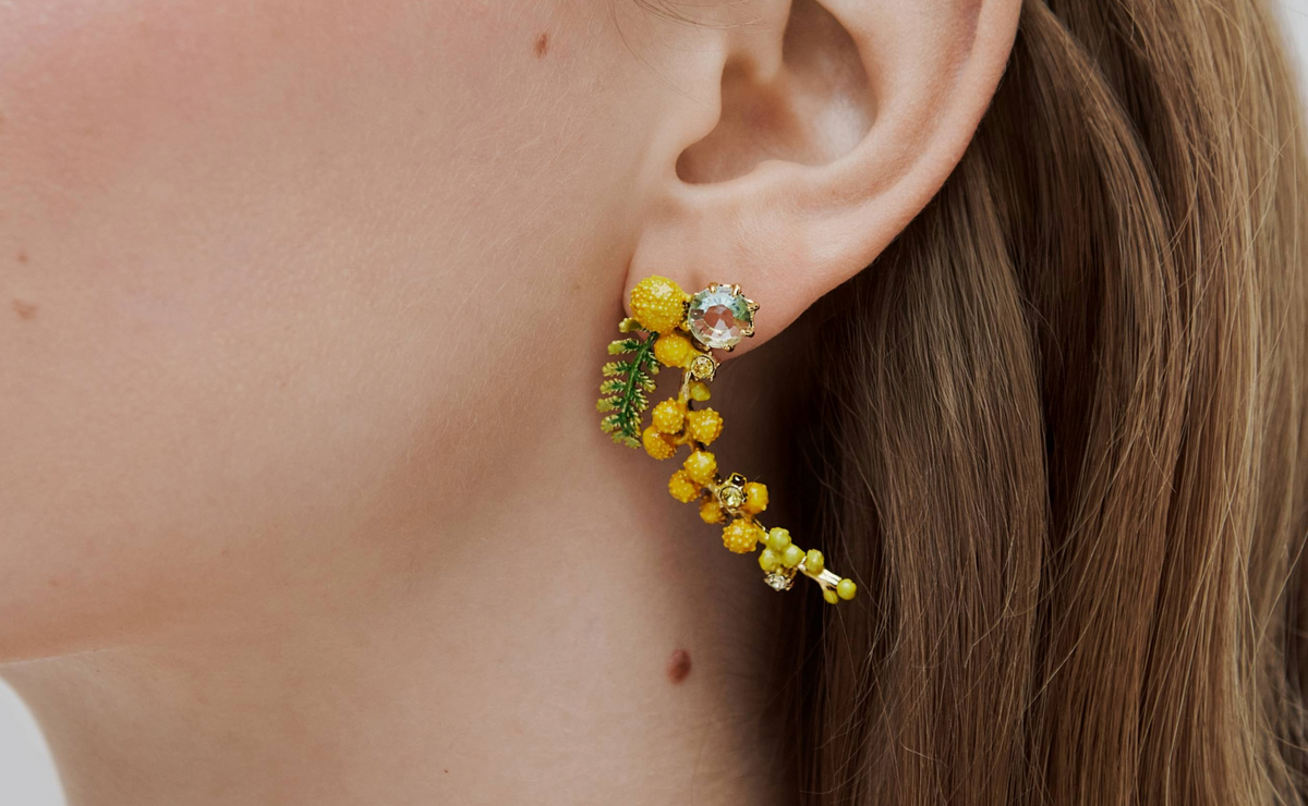 Boucles d’Oreilles Femme | Haute Fantaisie & Bijoux Émaillés – Les Néréides