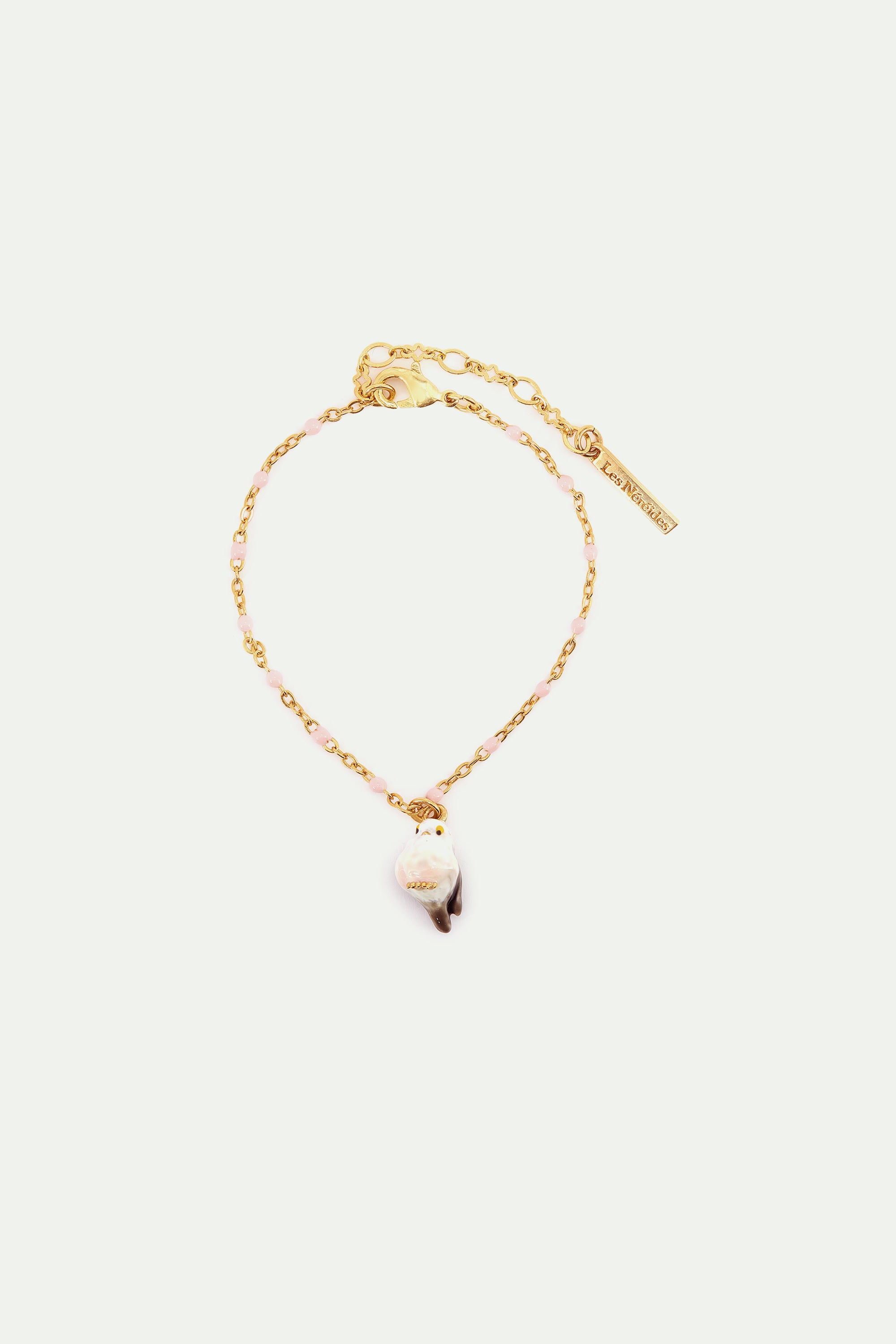 Pulsera fina herrerillo blanco