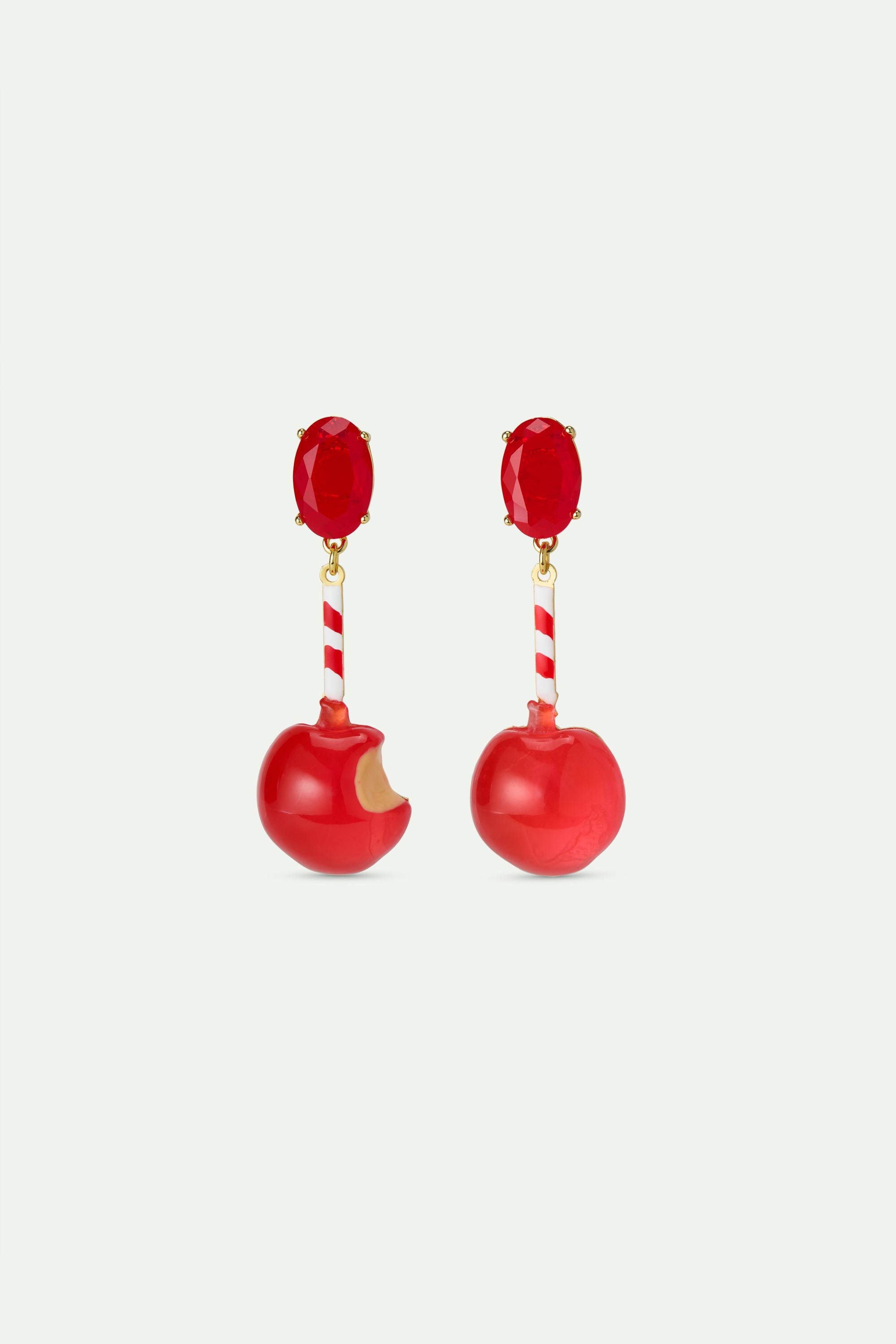 Boucles d'oreilles pomme d'amour