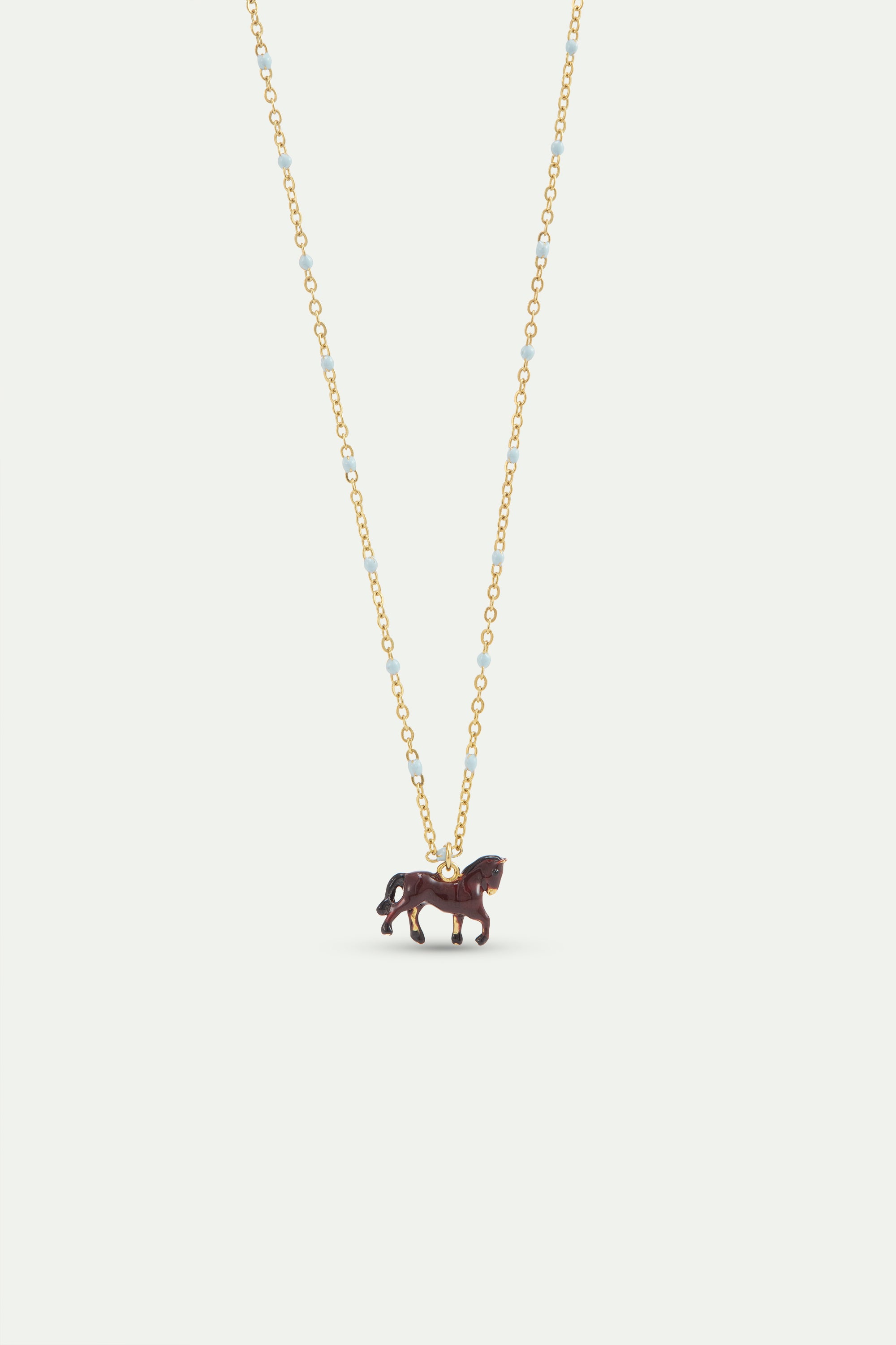 Collier pendentif cheval