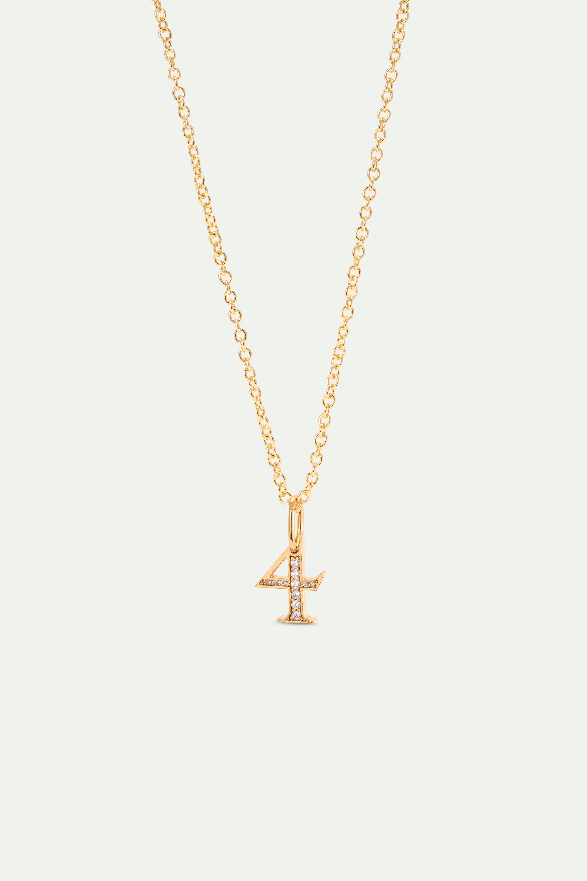 Pendentif chiffre 4, Discipline et Prudence