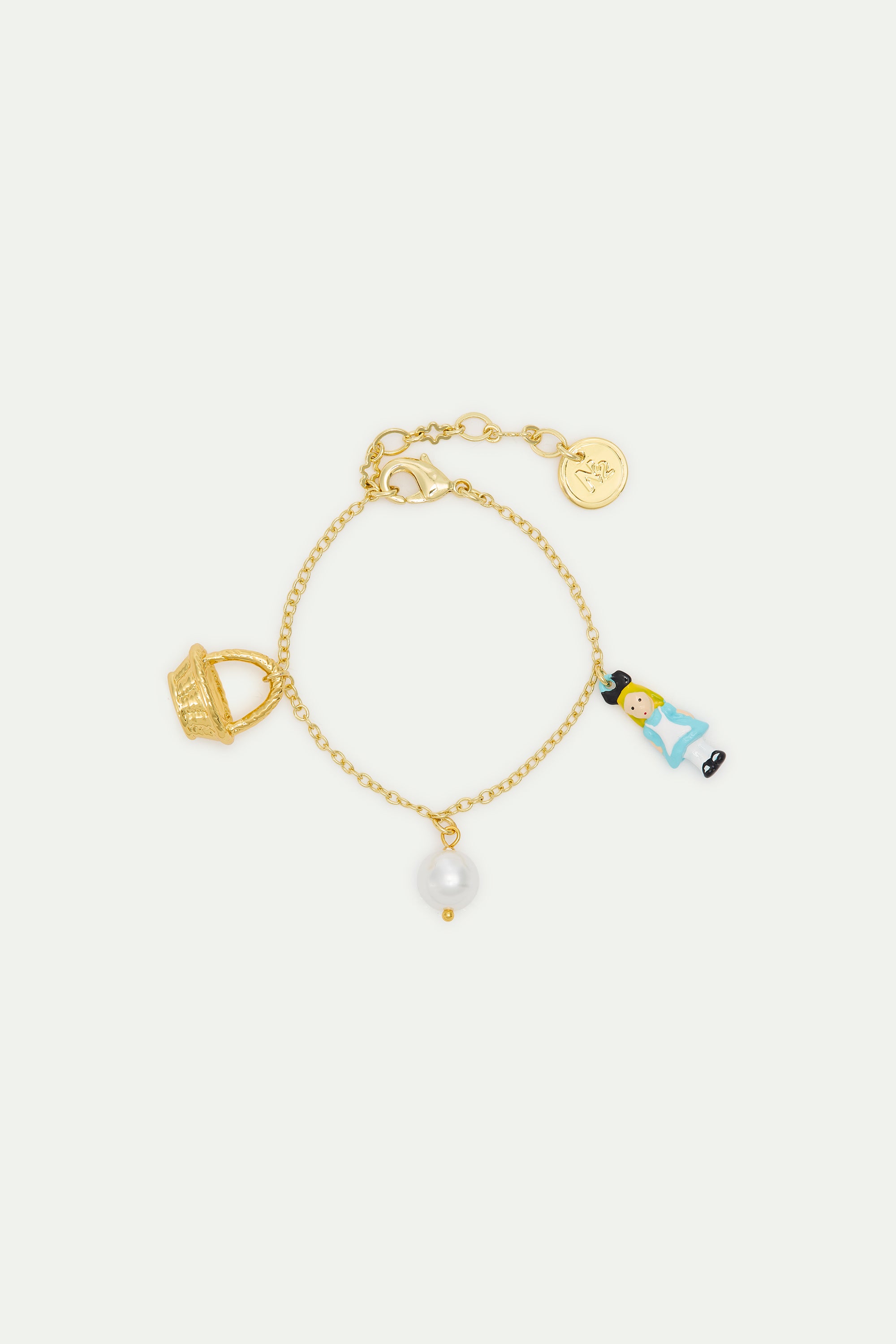 Pulsera fina charm's Alicia