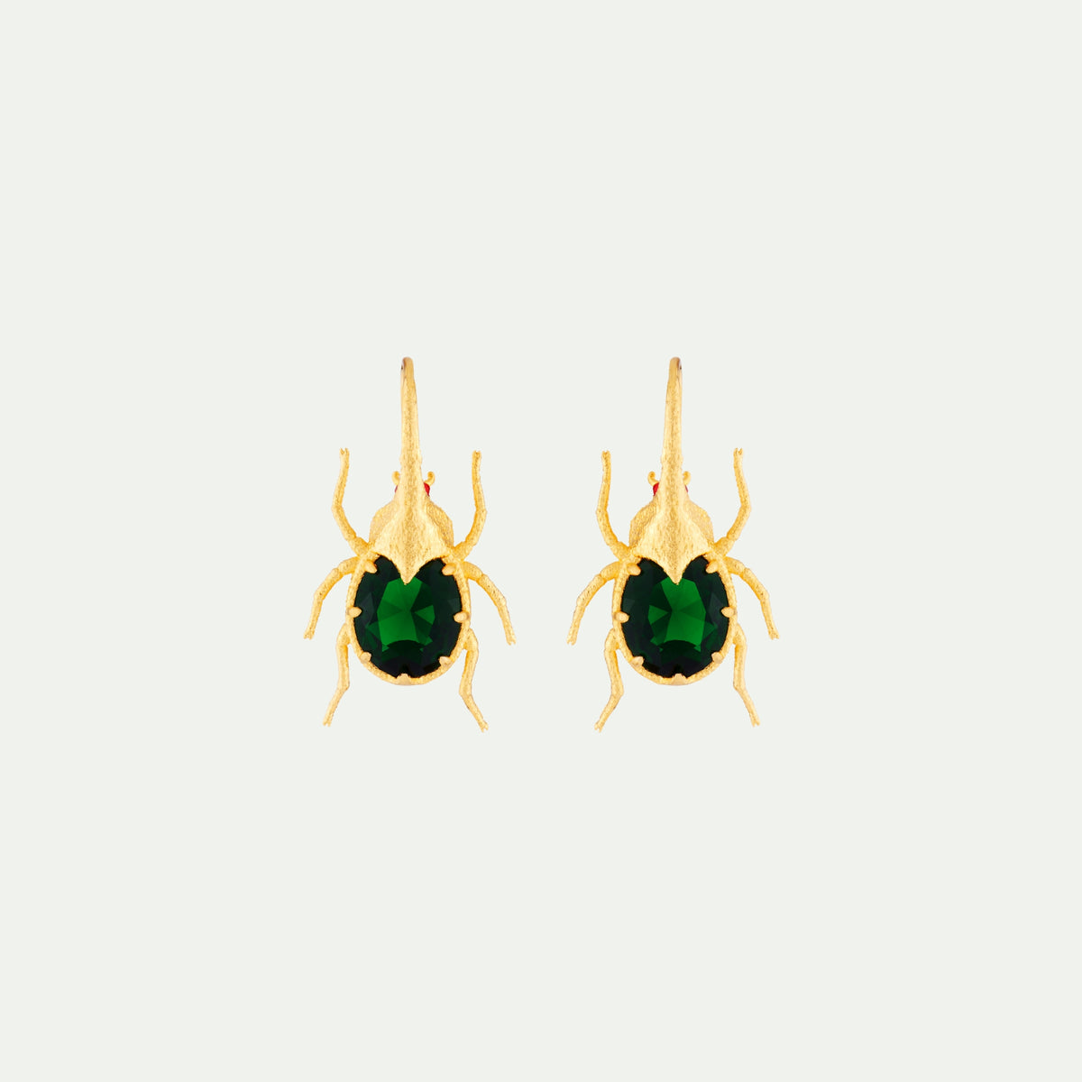 Boucles d'oreilles insectes vintage - France