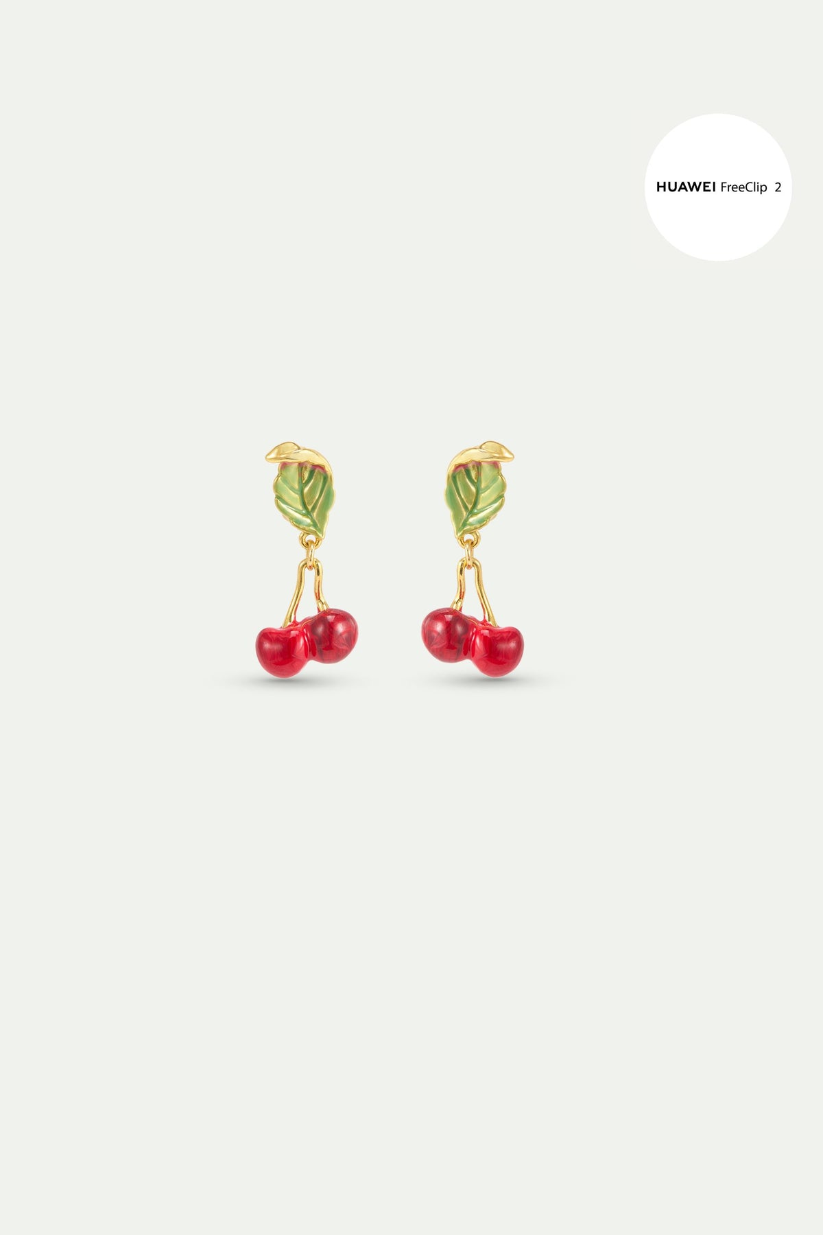 Bijoux Cerises pour écouteurs HUAWEI FreeClip 2