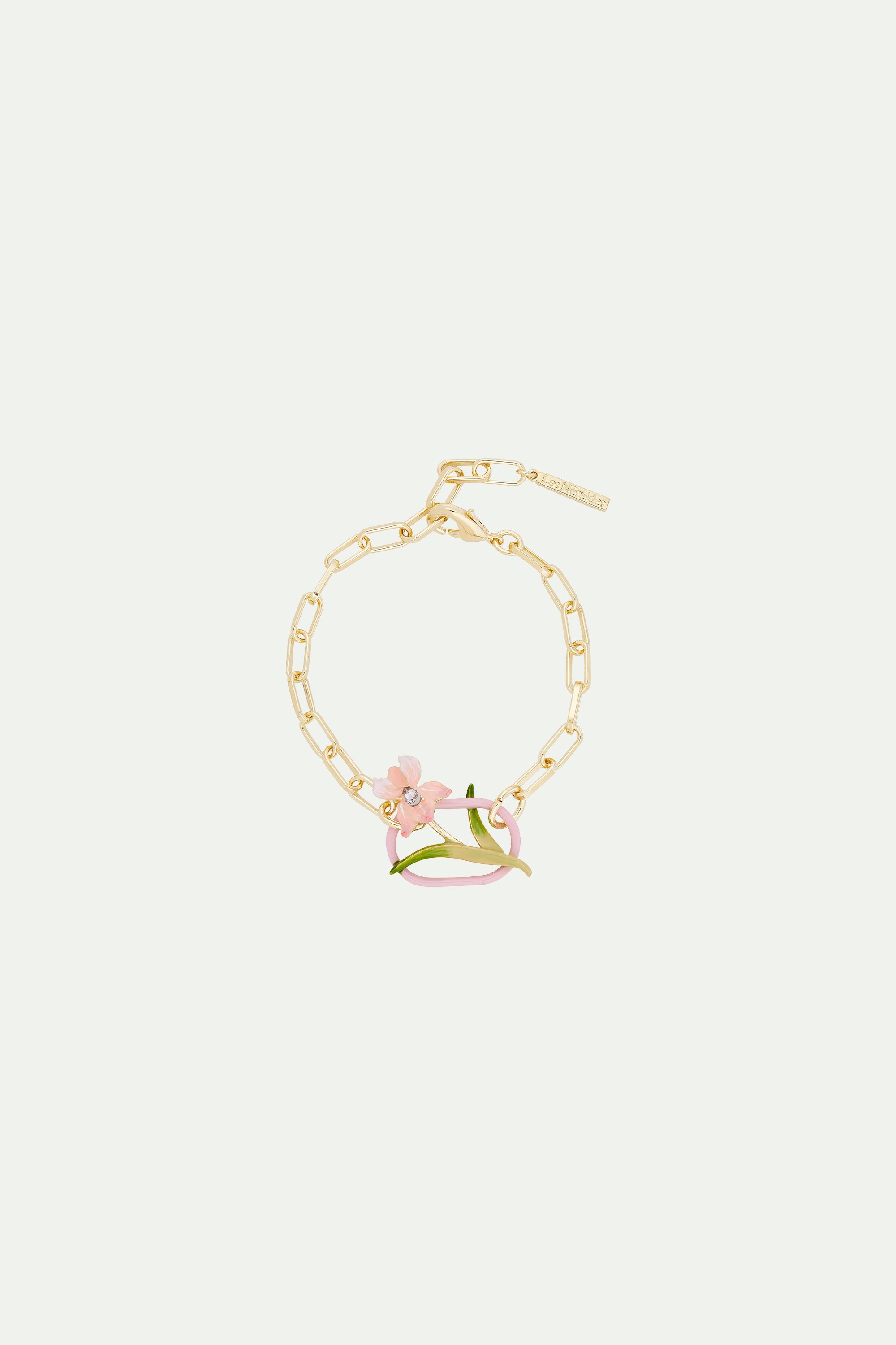 Powder pink Iris bracelet