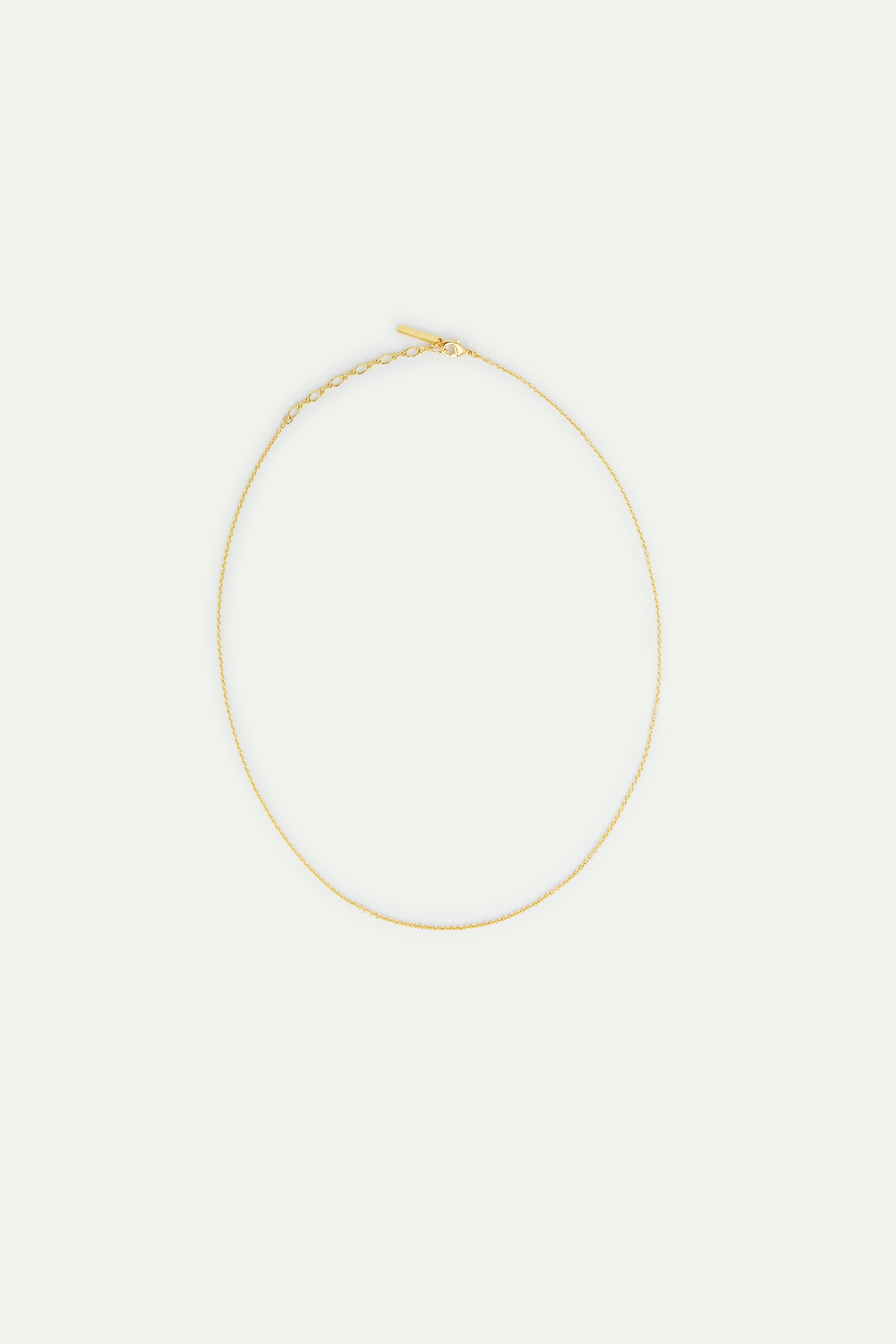 Chaîne de collier en maille forçat