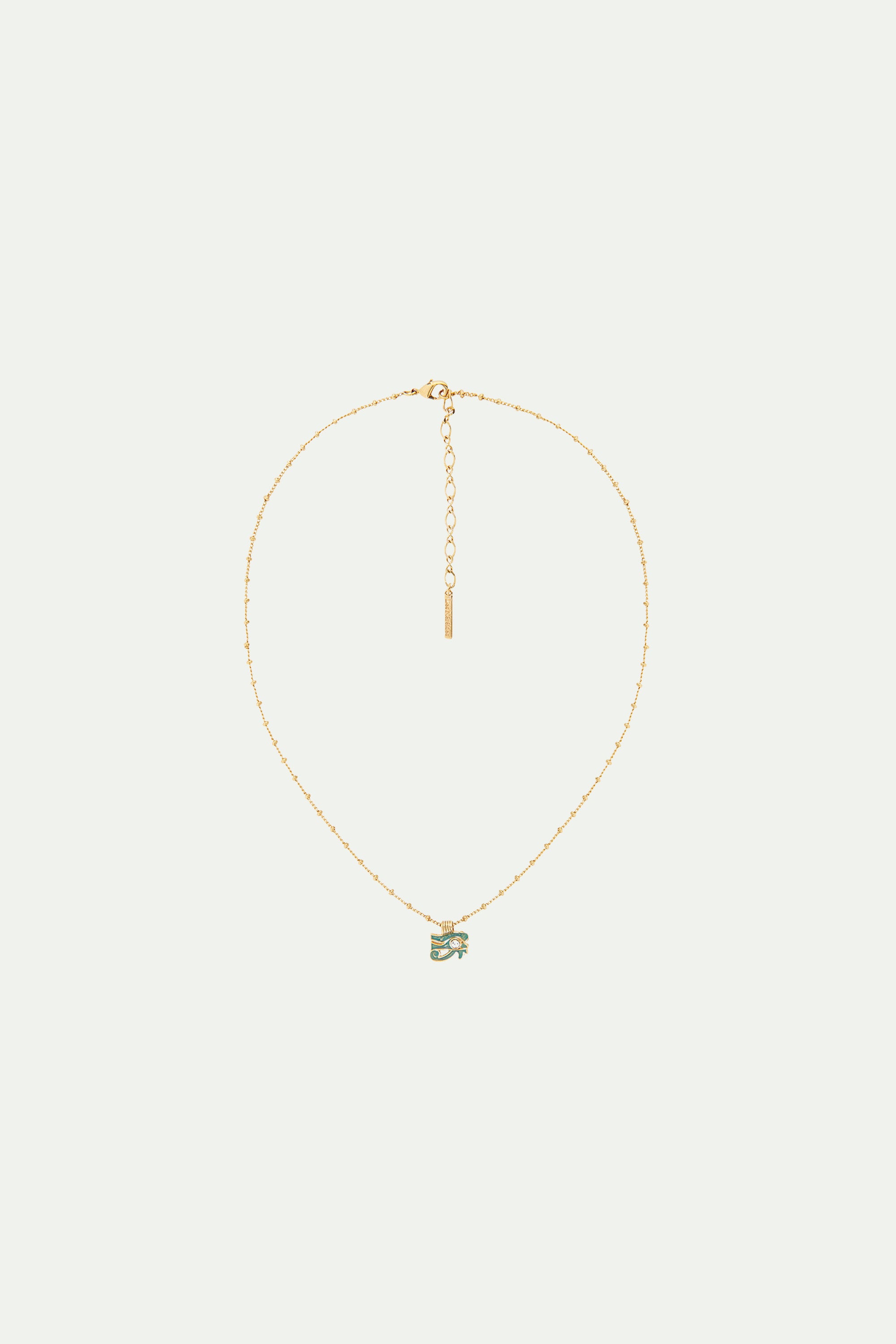 Evil eye pendant necklace