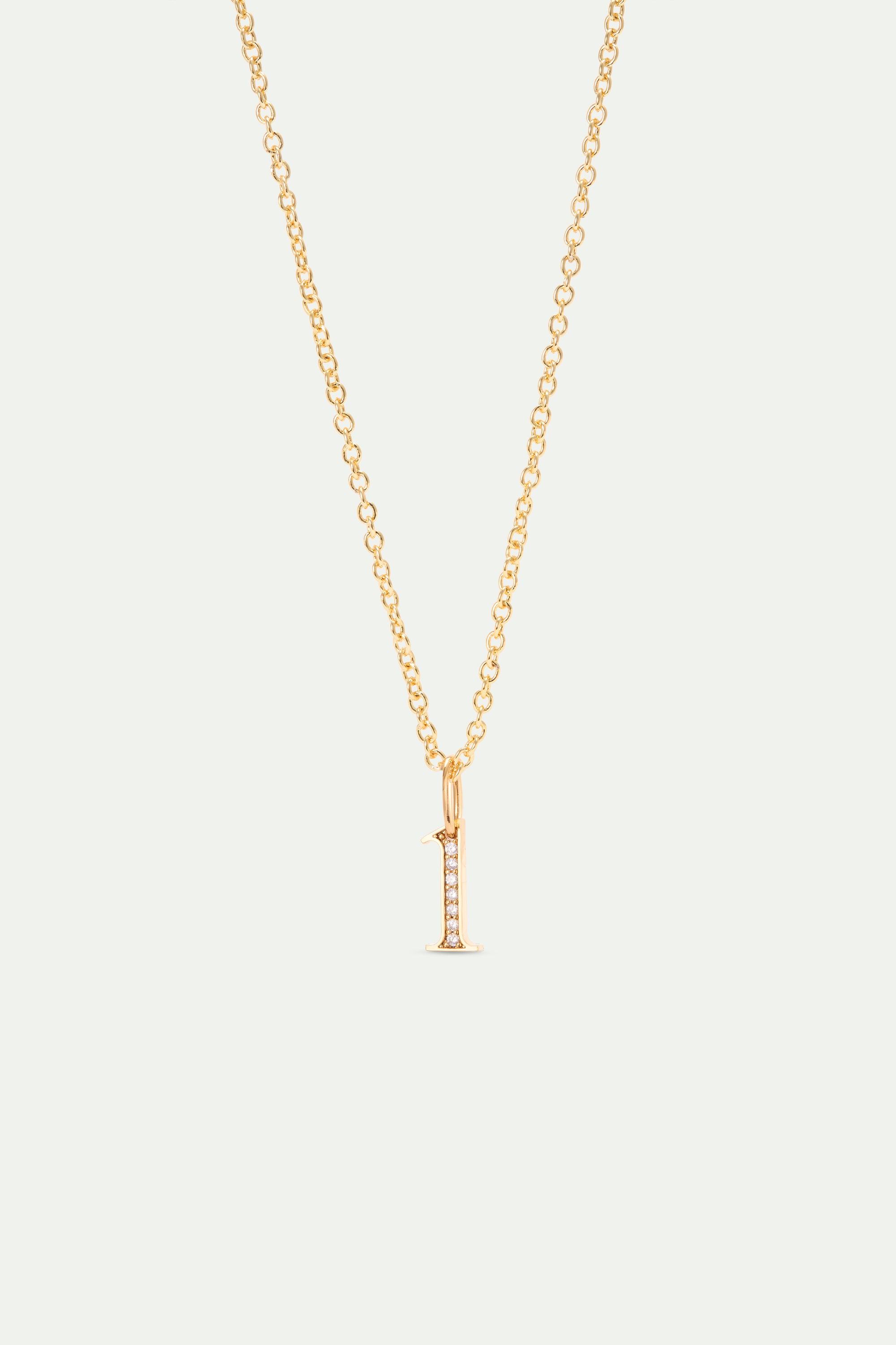 Pendentif Chiffre 1, Ténacité et Courage