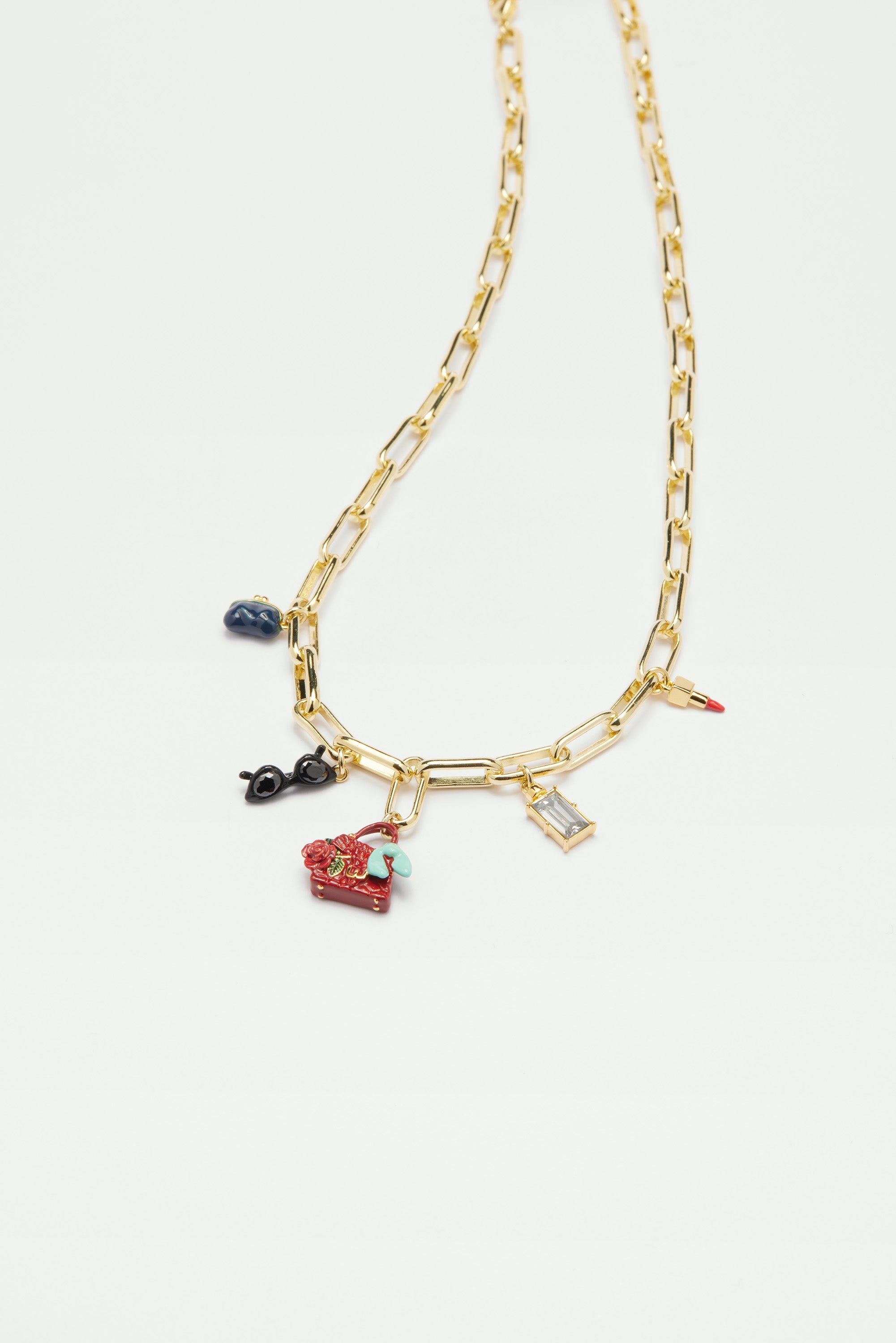 Paris souvenirs charm necklace