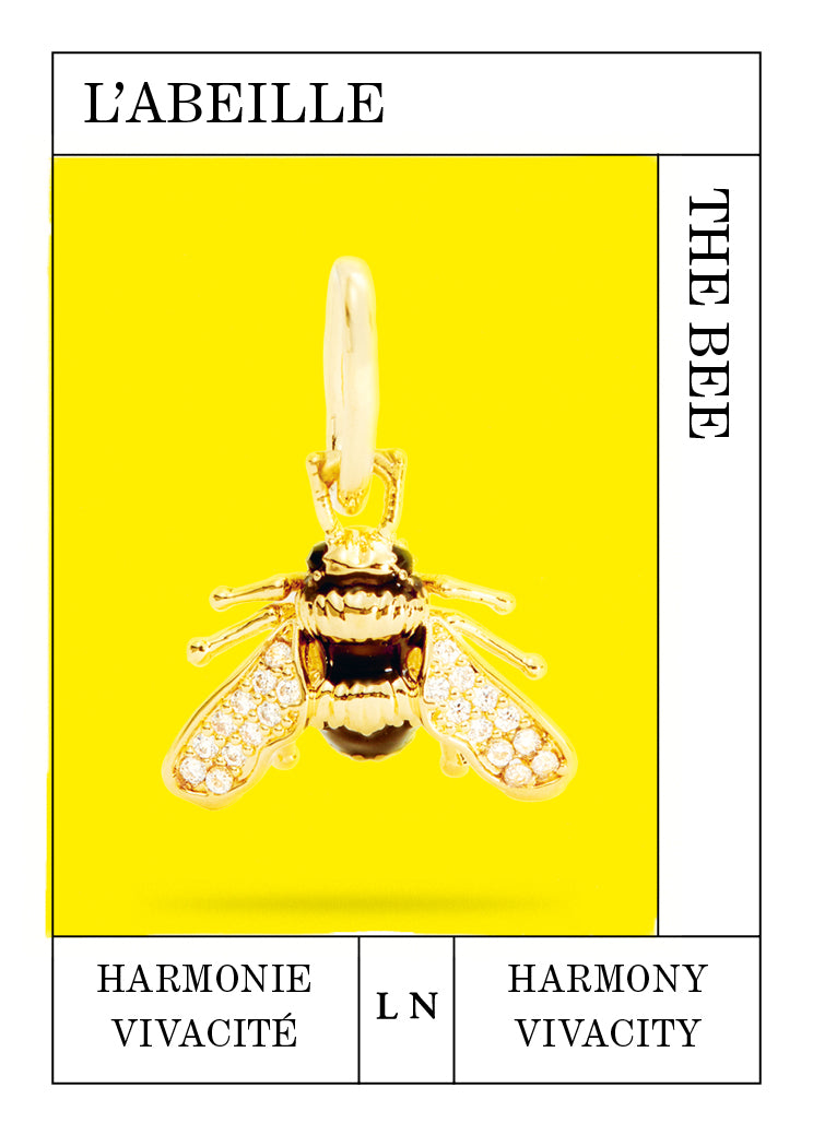 Pendentif abeille, Harmonie et Vivacité