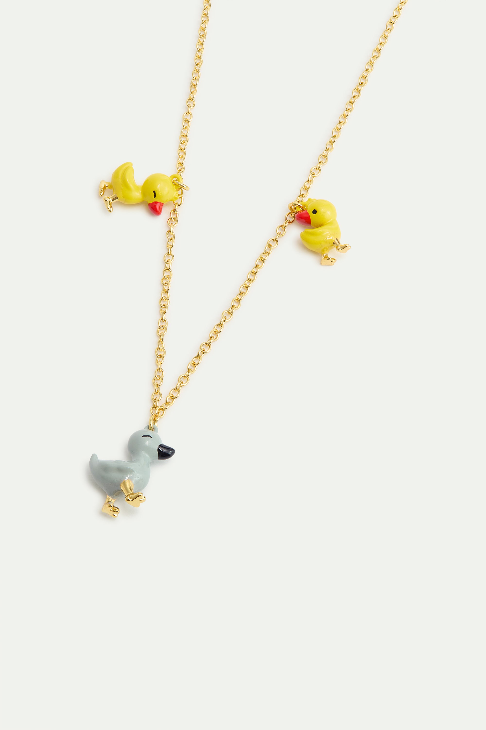 Collier Vilain Petit Canard et Canetons