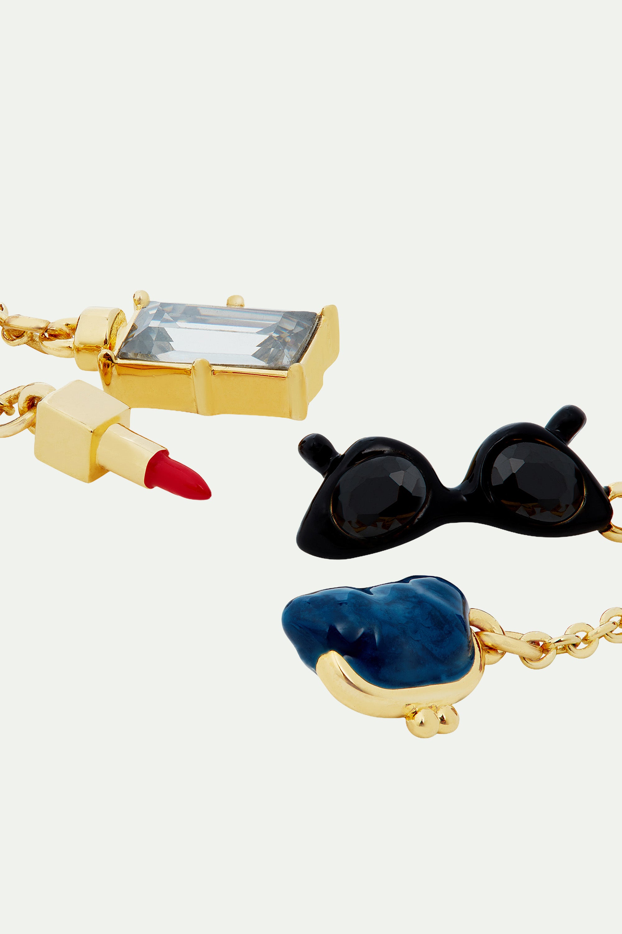 Boucles d'oreilles asymétriques souvenirs de Paris