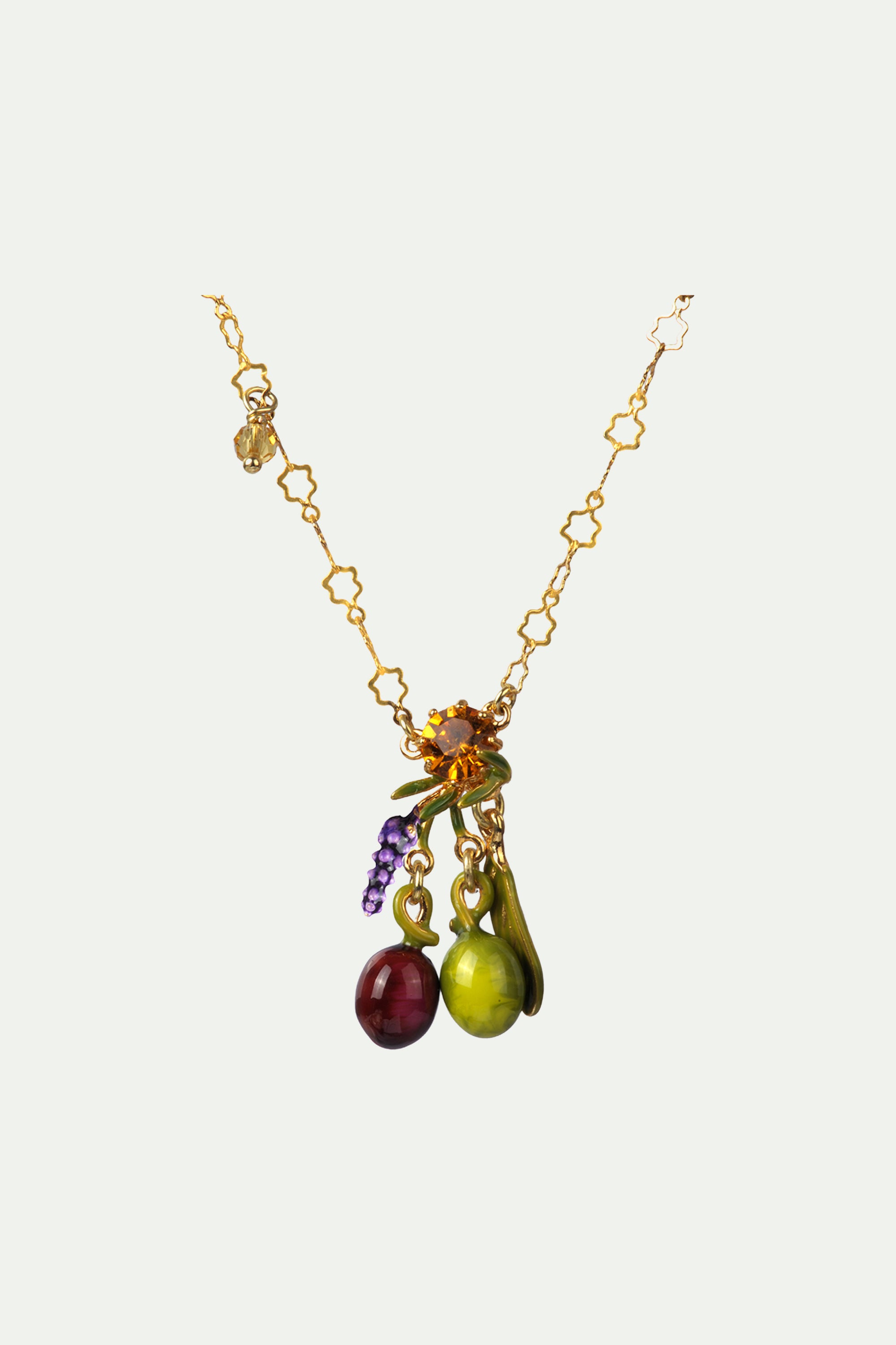 Olive trends wine necklace discount