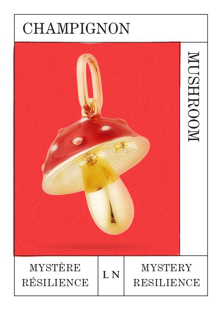 Pendentif Champignon, Mystère et Résilience