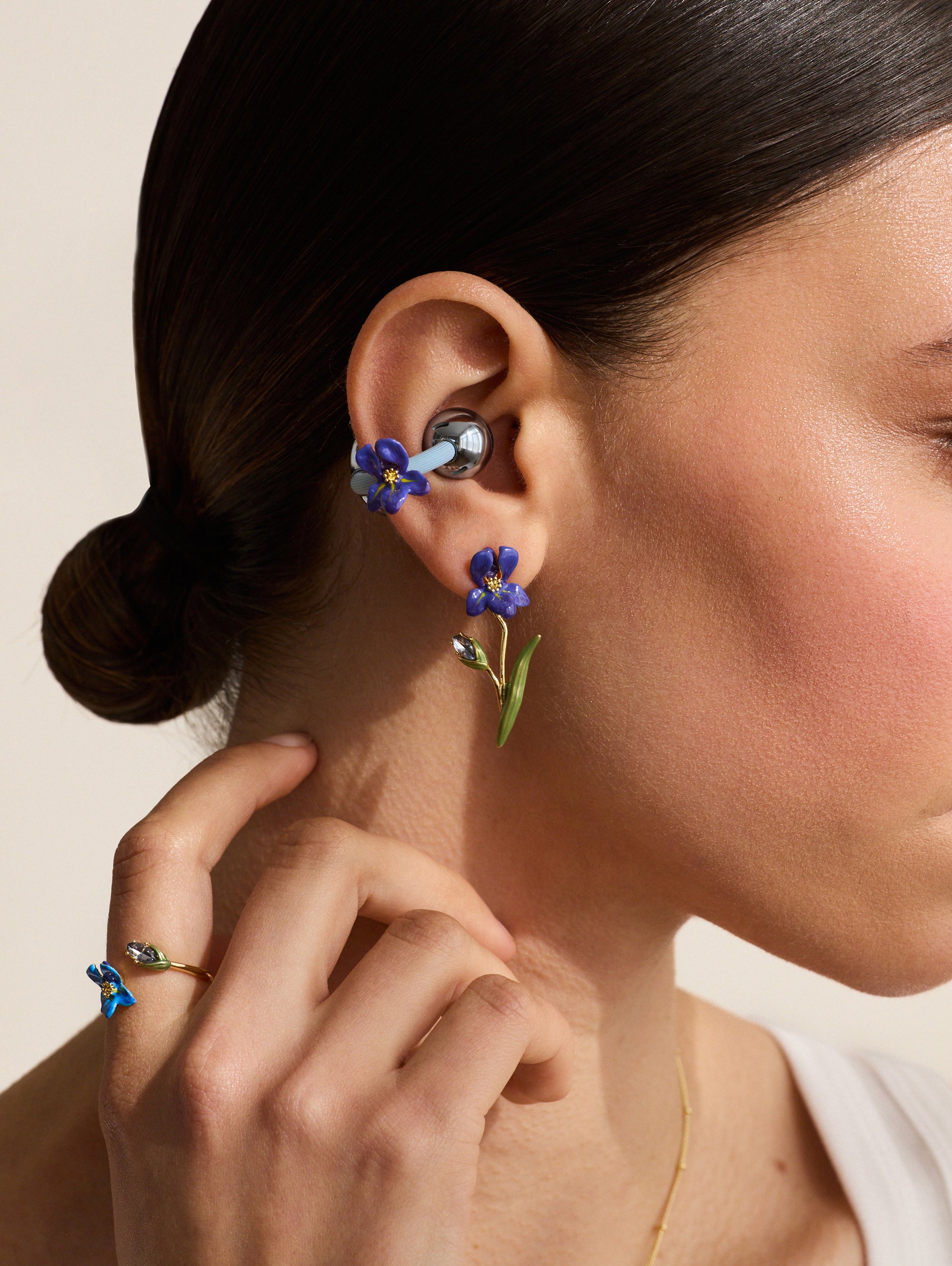 Bijoux Iris pour écouteurs HUAWEI FreeClip 2