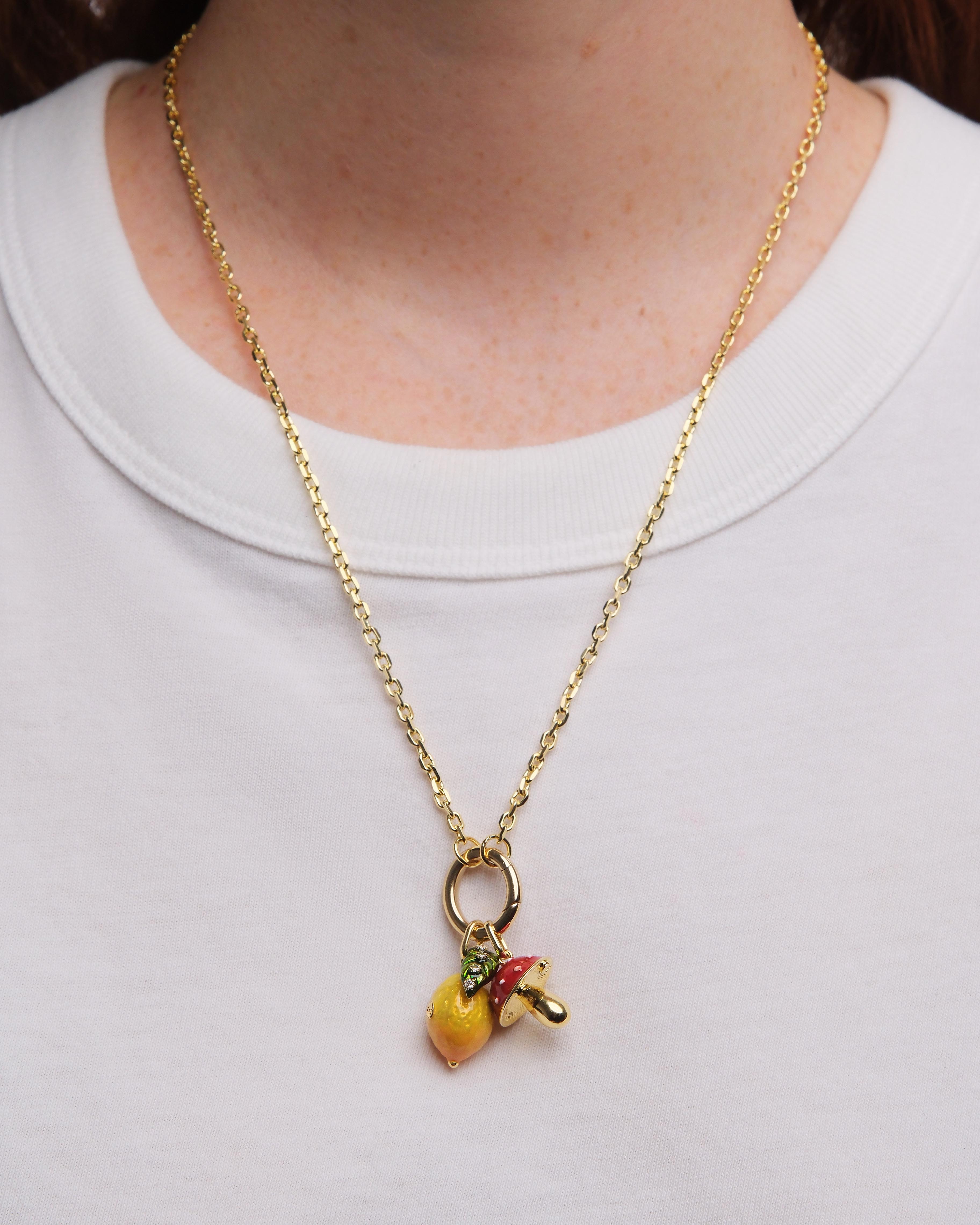 Pendentif Citron, Joie et Vitalité