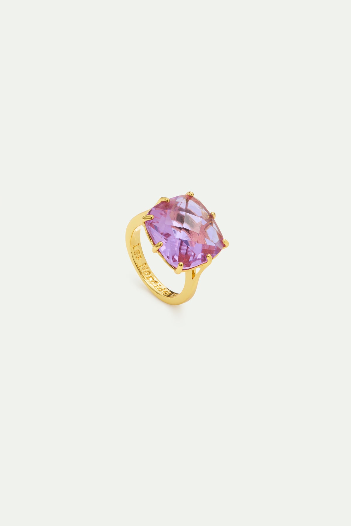 Bague En Argent 925 Avec Zircon Transparent – Style Filigrane, Forme Carrée, Taille 7 – Neuf Sans Emballage, Origine Thaïlande