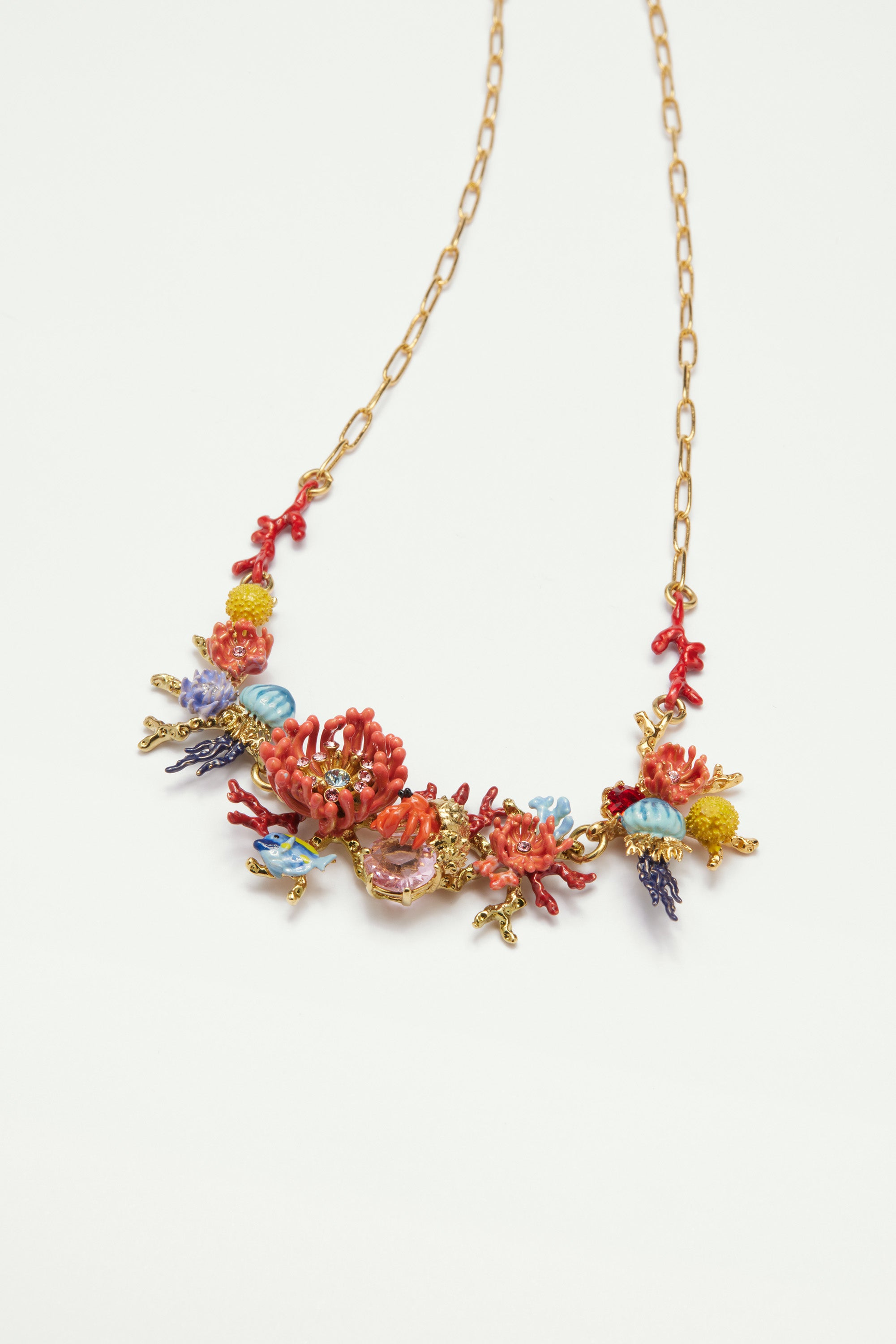 Seabed statement necklace
