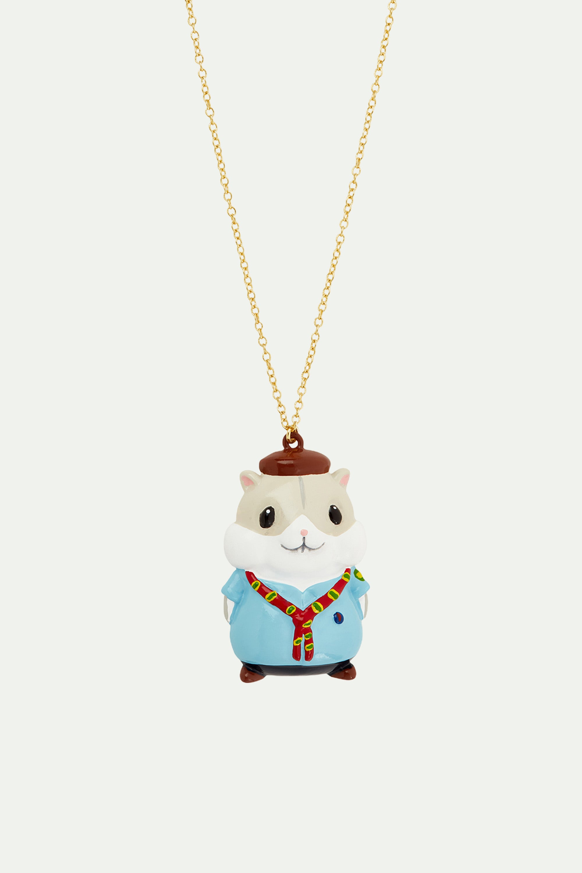 Scout hamster pendant necklace