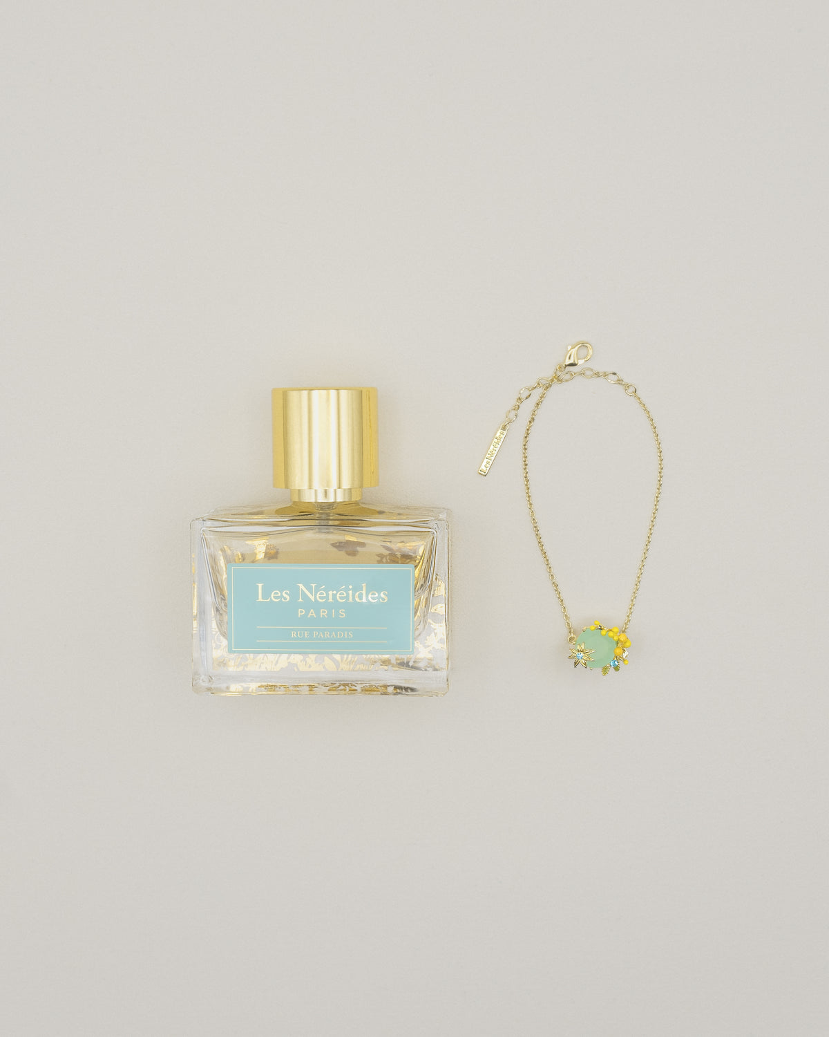 Discovery box Rue Paradis fragance 30ml + mimosa and star anis bracelet 